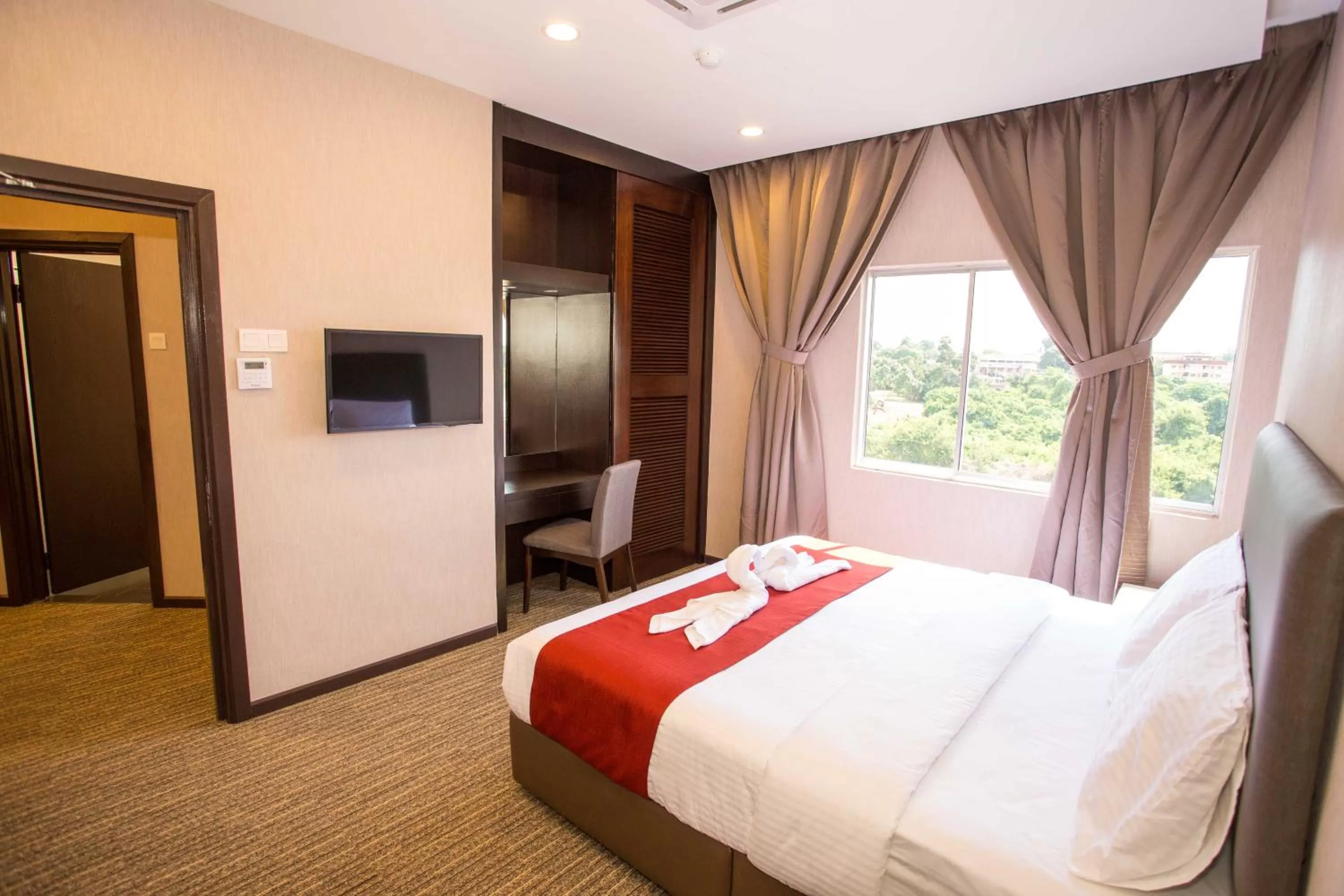 Bedroom, Bed in Icon Hotel Segamat