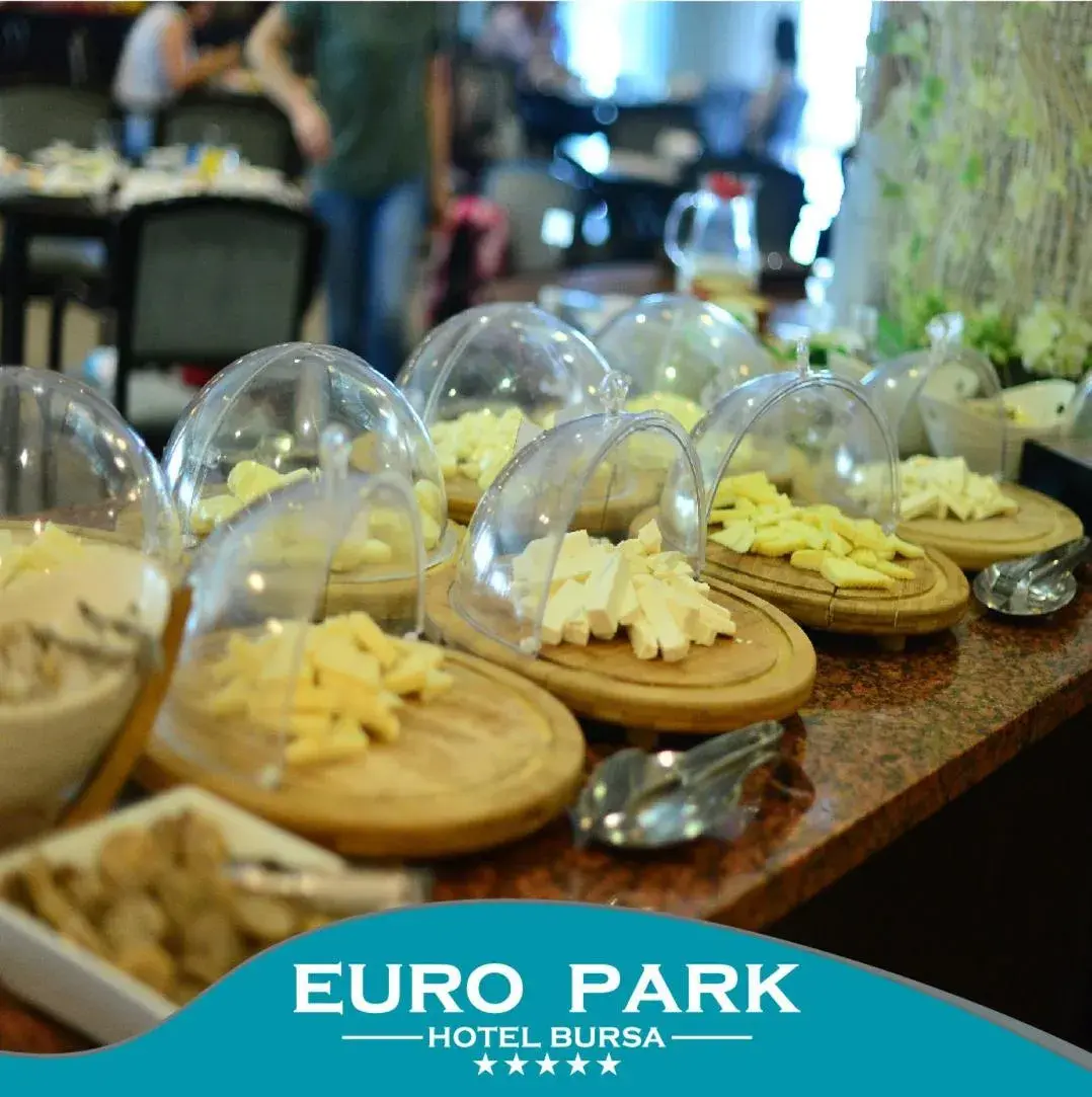 Restaurant/places to eat in Euro Park Hotel Bursa