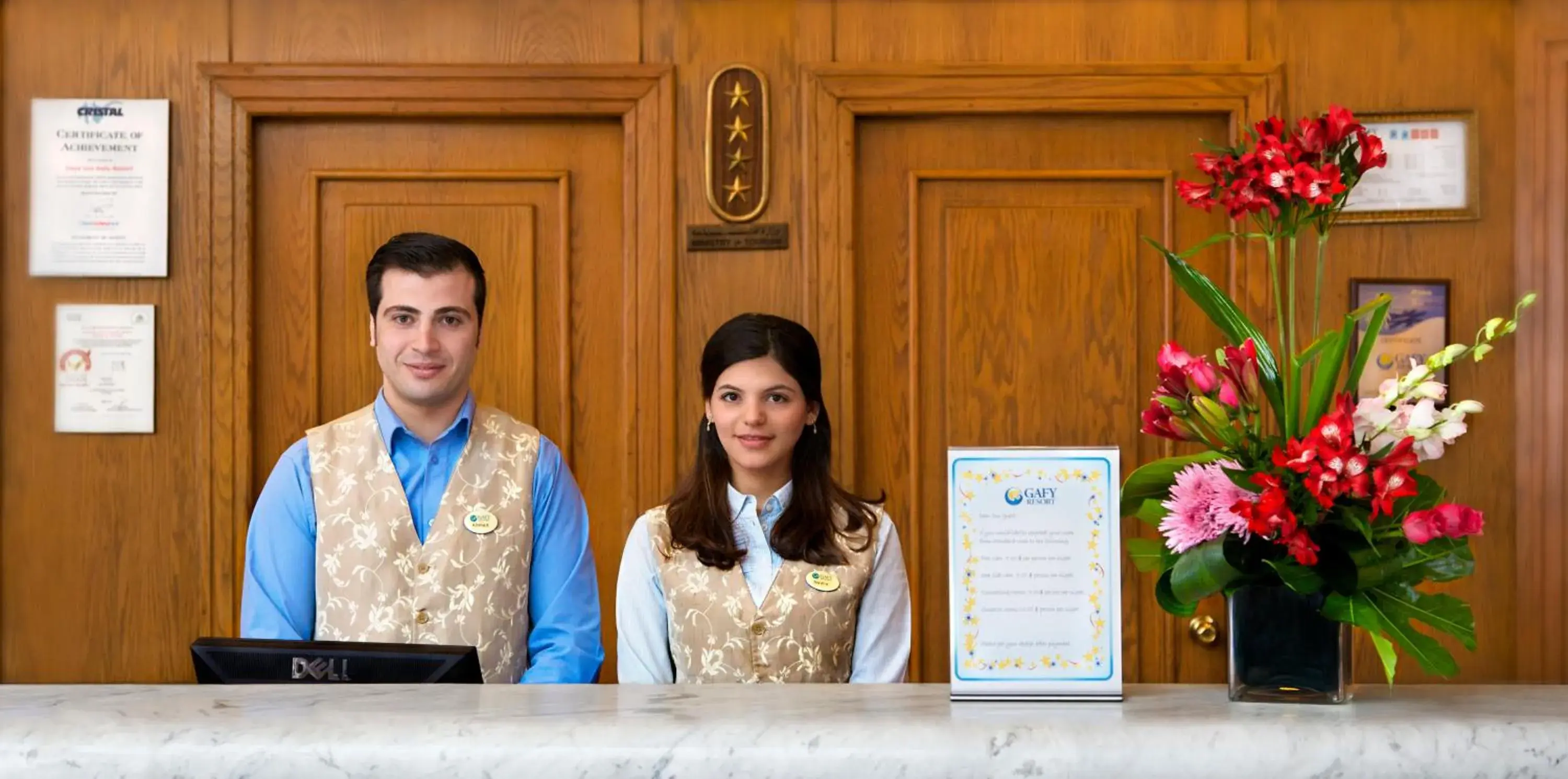 Staff, Lobby/Reception in Gafy Resort Aqua Park