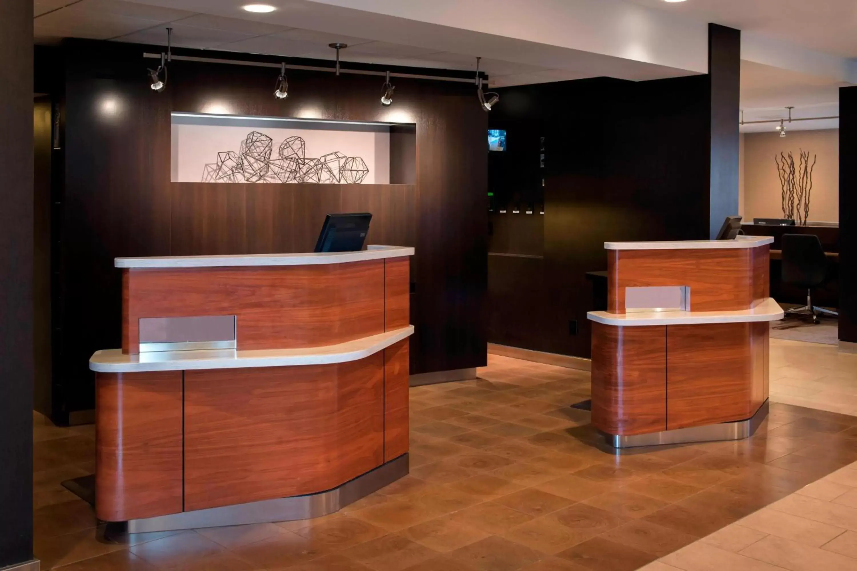 Lobby or reception, Lobby/Reception in Courtyard by Marriott Chicago Naperville