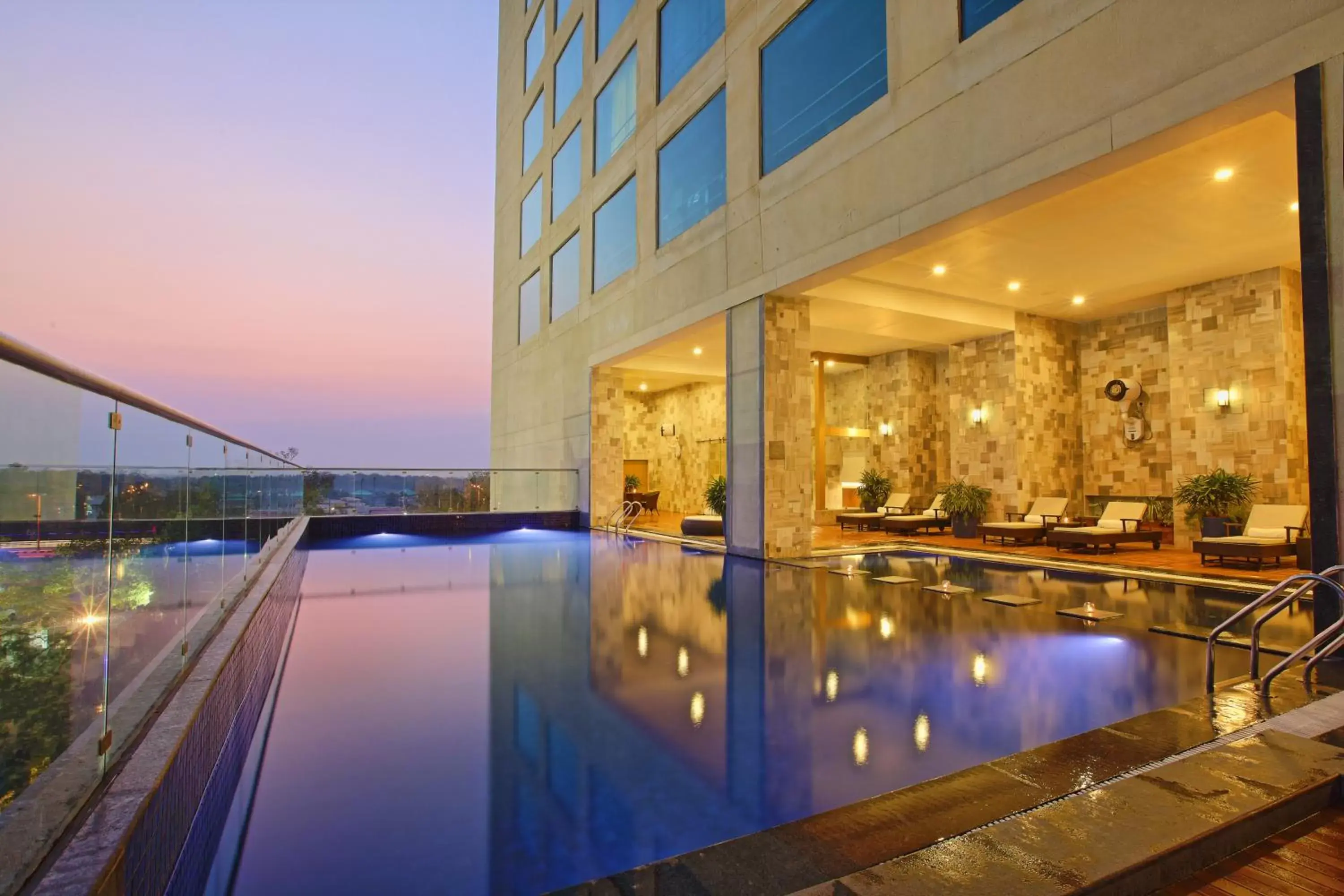 Swimming Pool in Novotel Ahmedabad