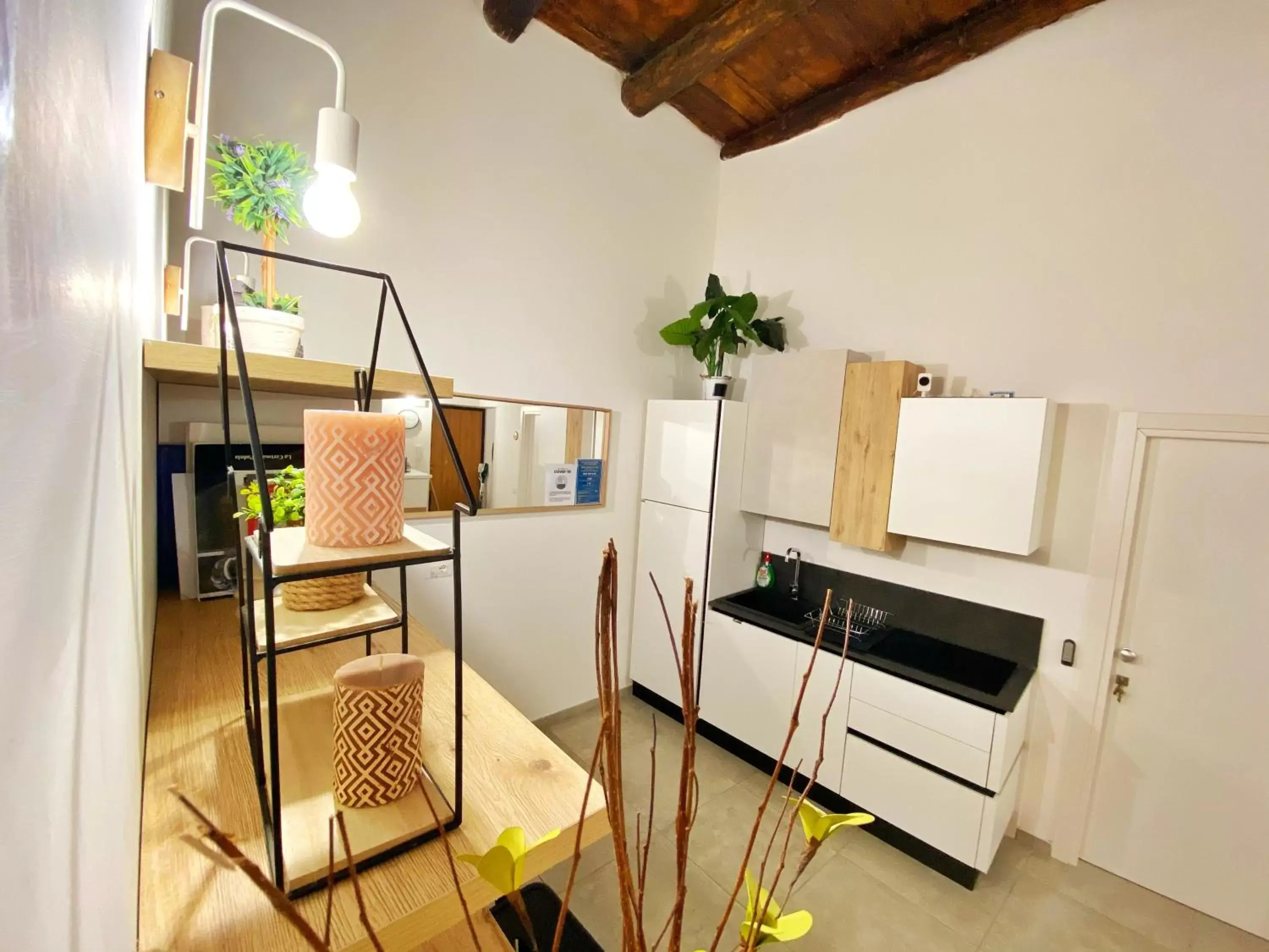 Kitchen or kitchenette in B&B Salerno IN Centro