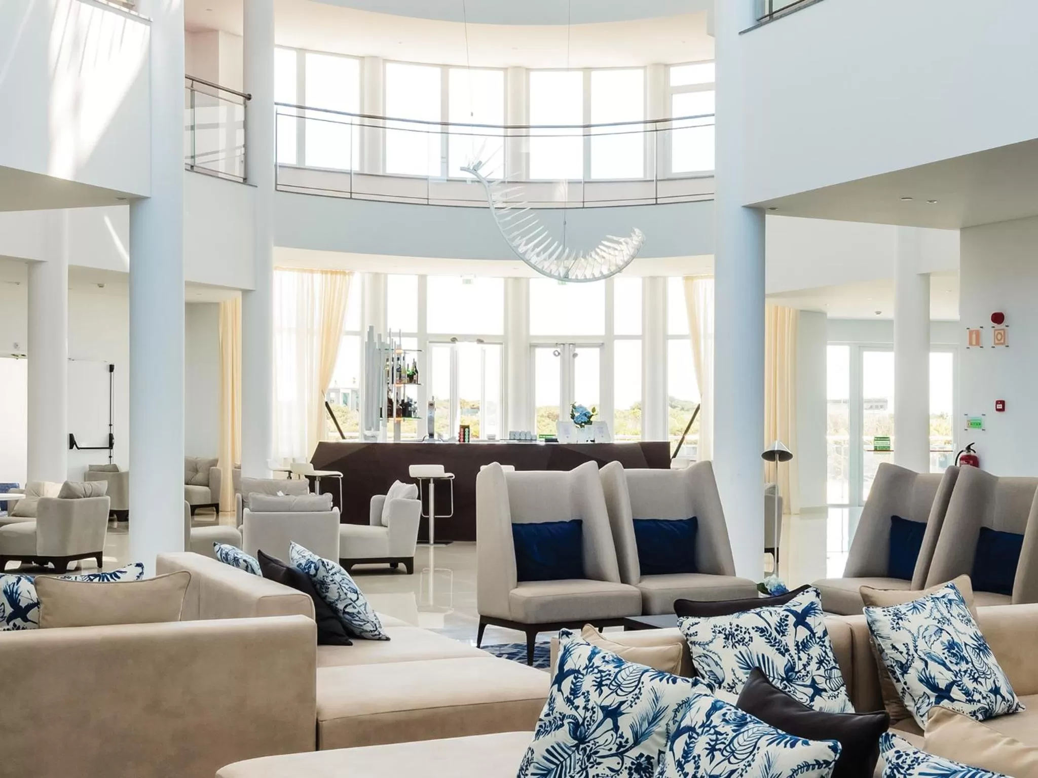 Communal lounge/ TV room in MH Peniche