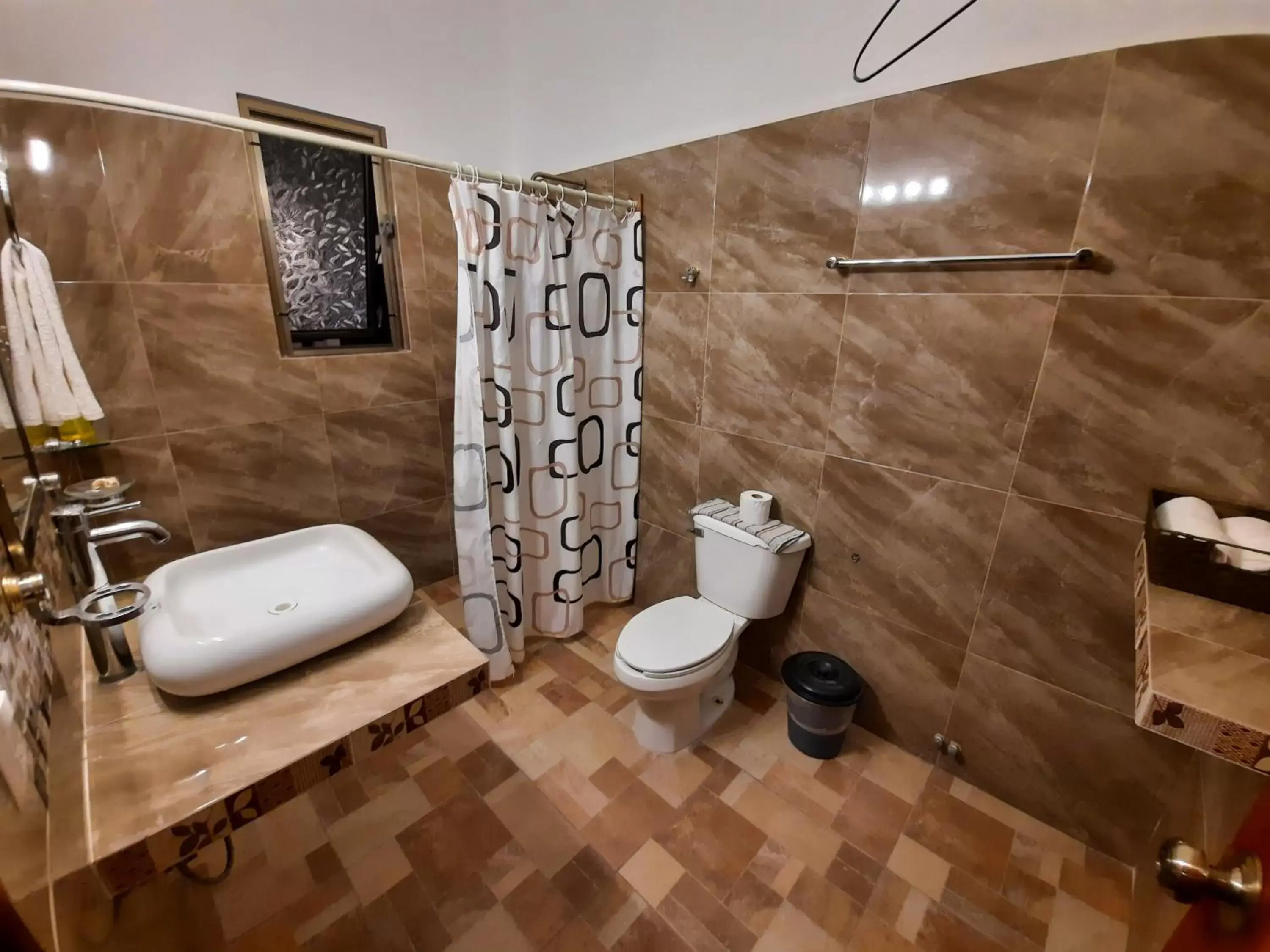 Bathroom in Hotel Casa Lima Bacalar