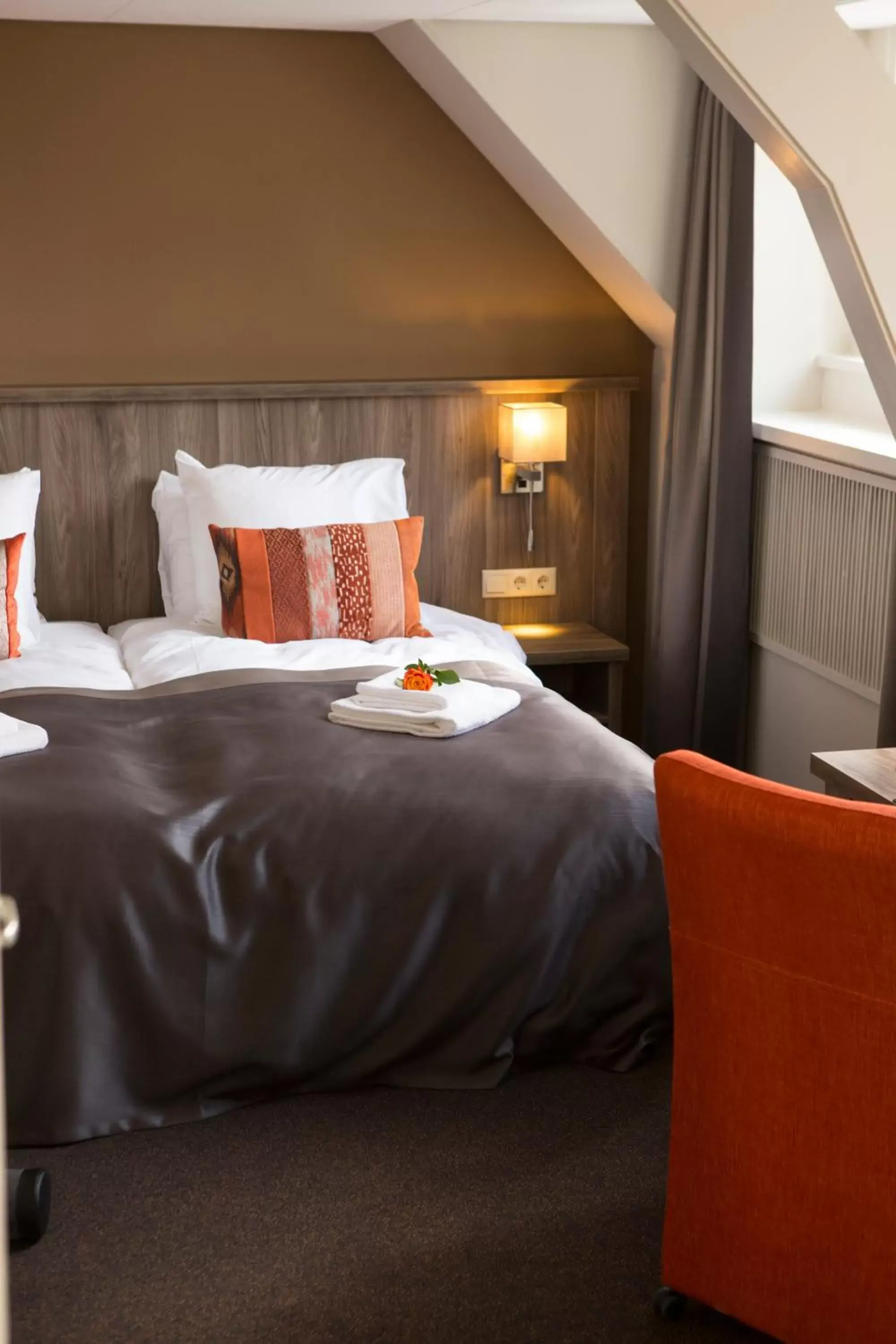 Photo of the whole room, Bed in Landgoed Hotel & Restaurant Carelshaven