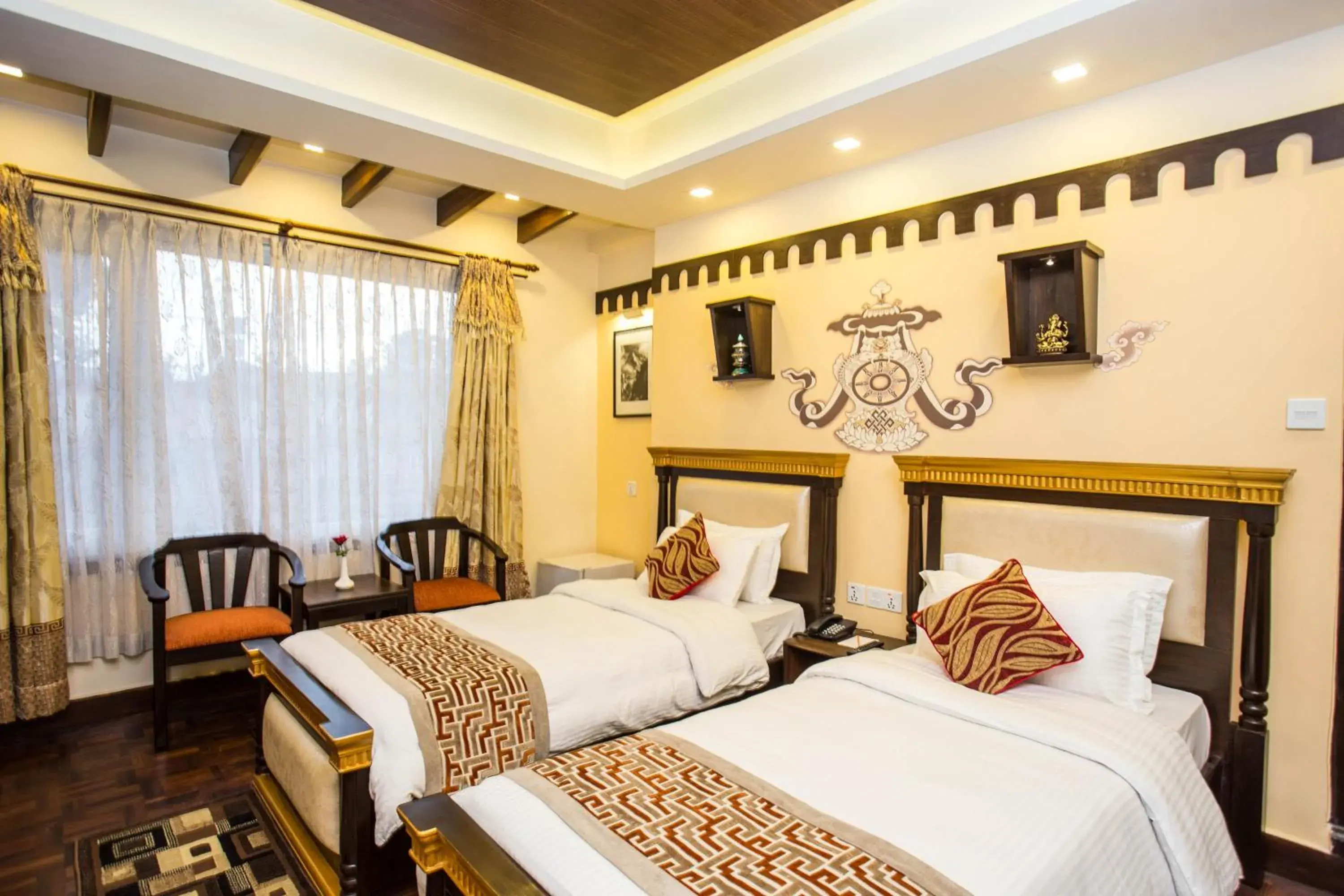 Bedroom, Room Photo in Hotel Encounter Nepal