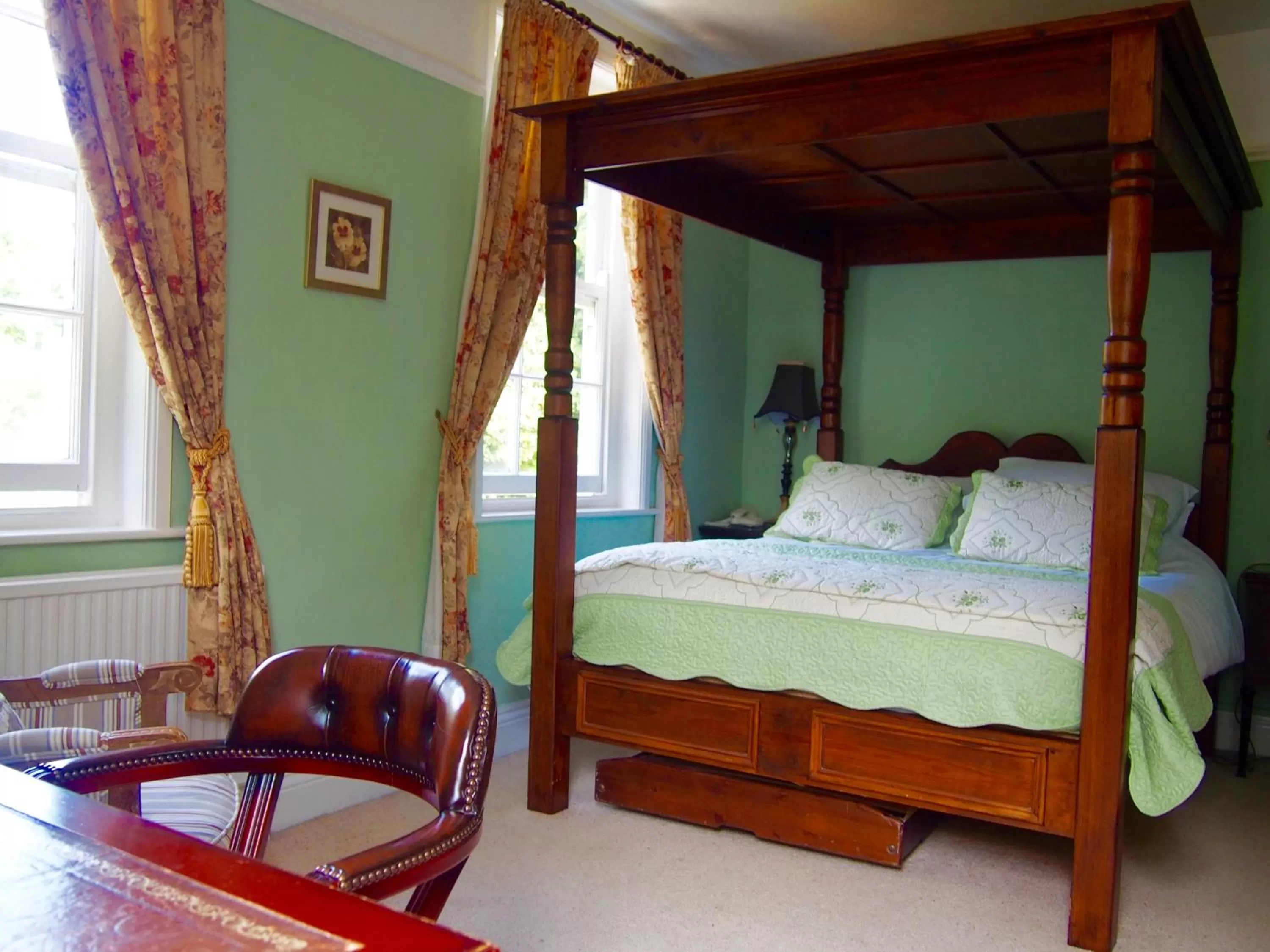 Bedroom, Bed in Wrangham House