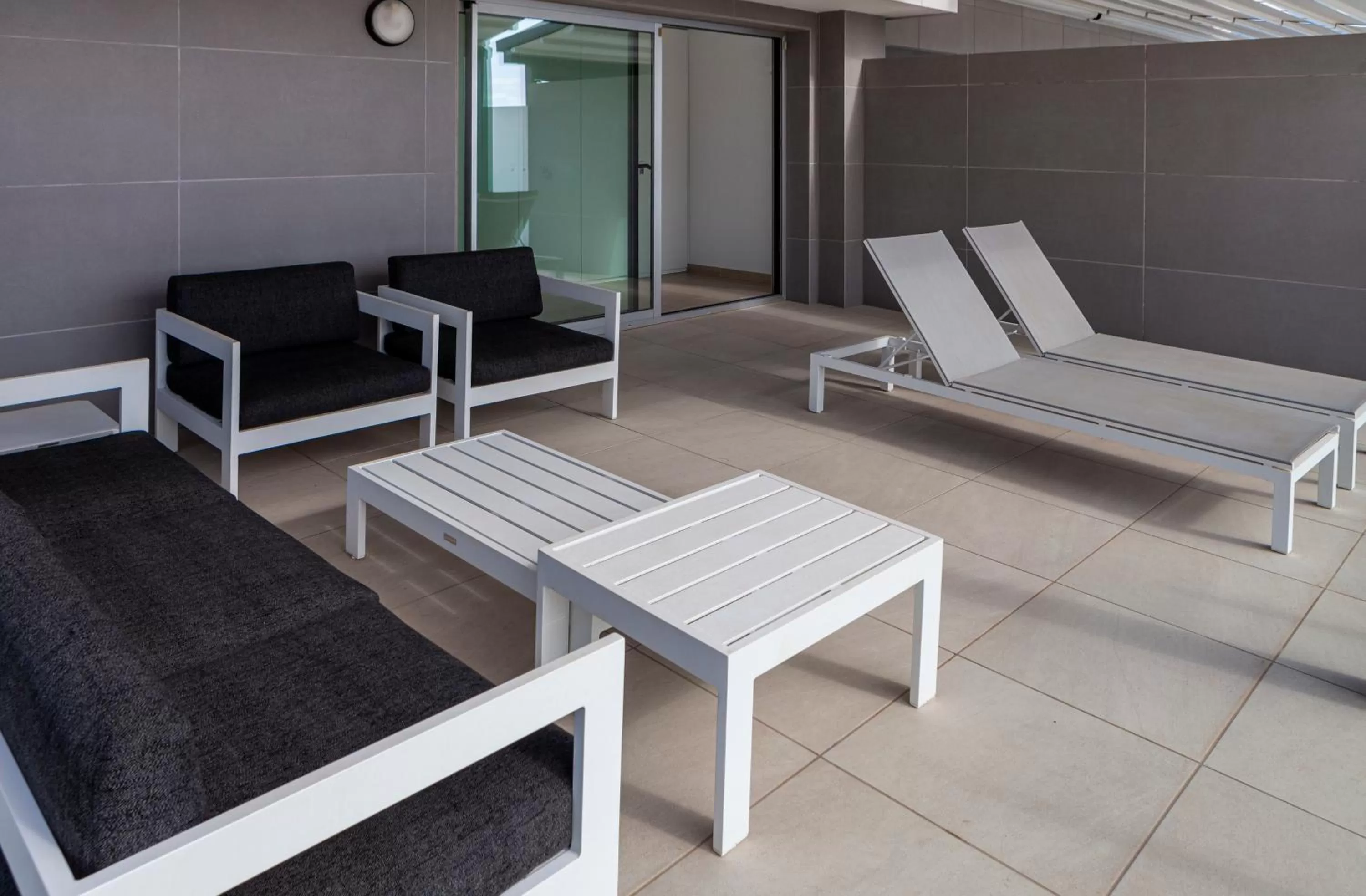 Balcony/Terrace in Blue Line Apartment Hotel - Be Line Group