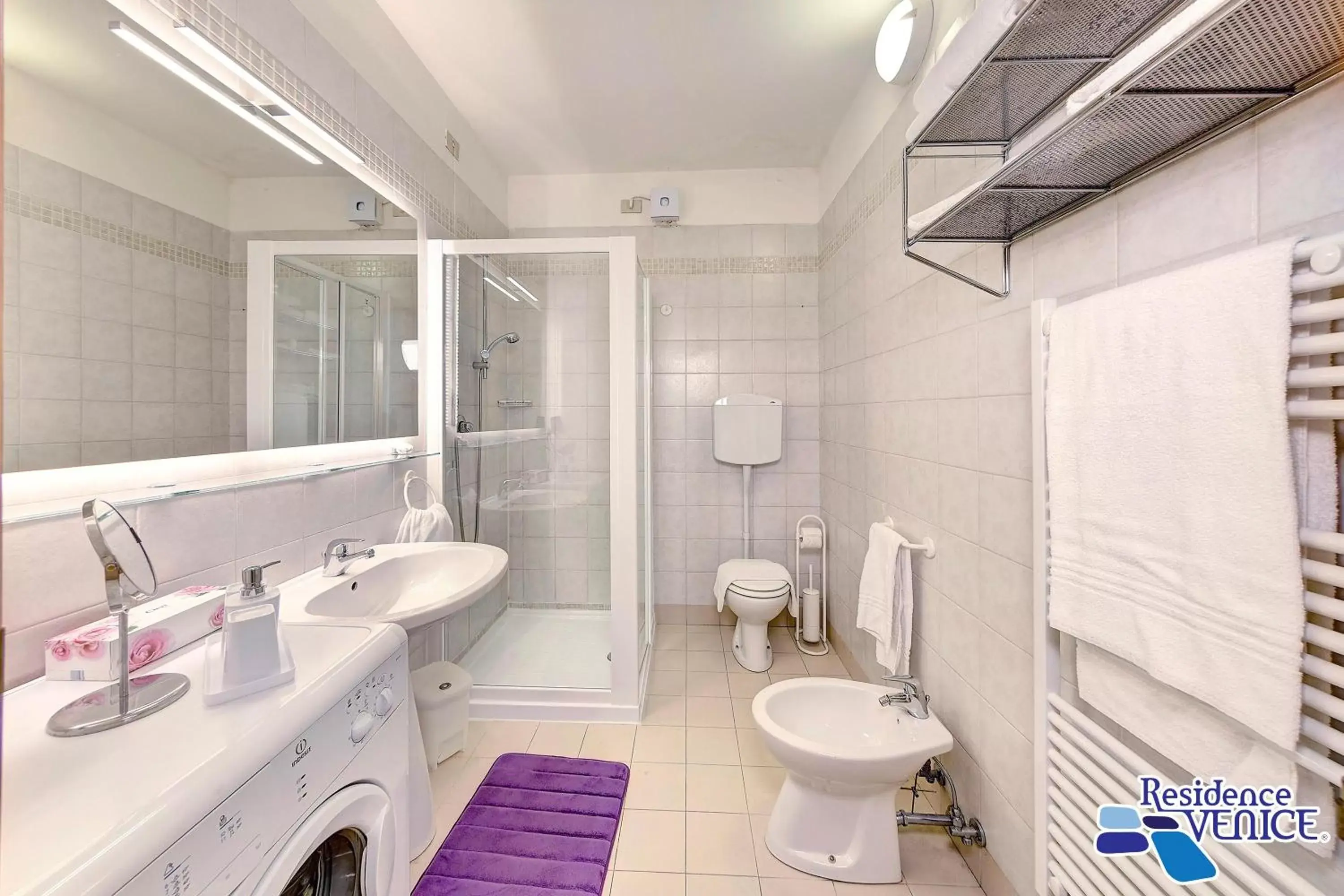 Shower, Bathroom in Residence Venice