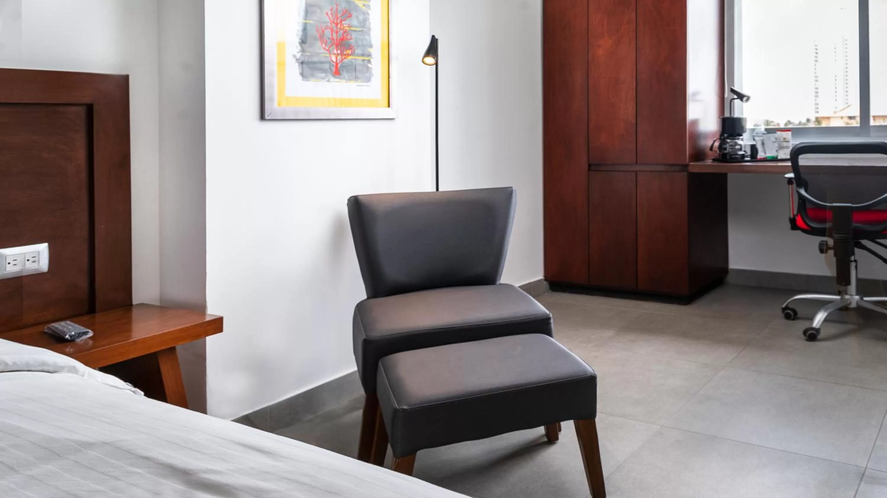 Seating area, Bed in Park Inn by Radisson Mazatlan