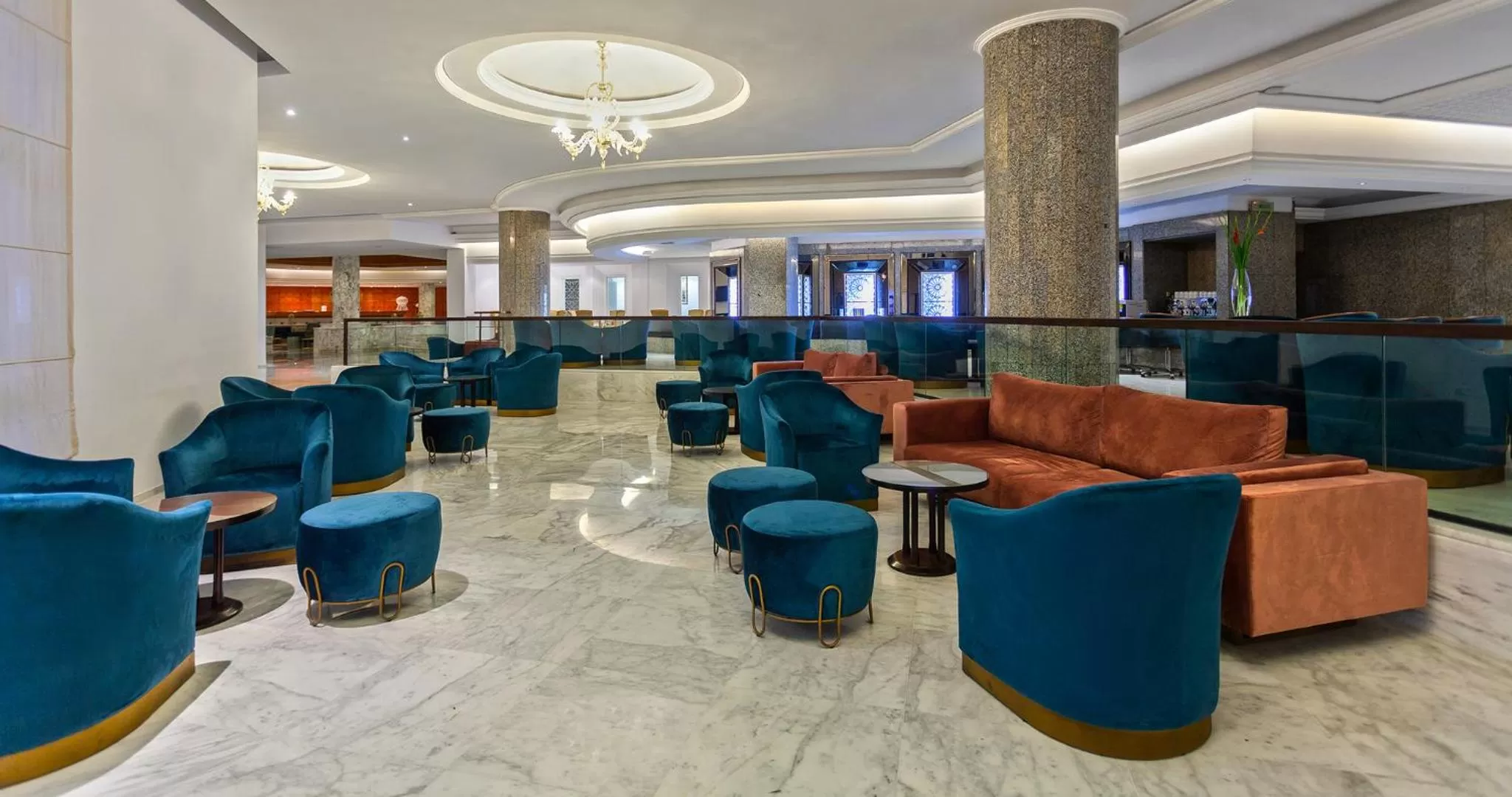 Lounge or bar in El Mouradi Palace- Couple et Famille uniquement