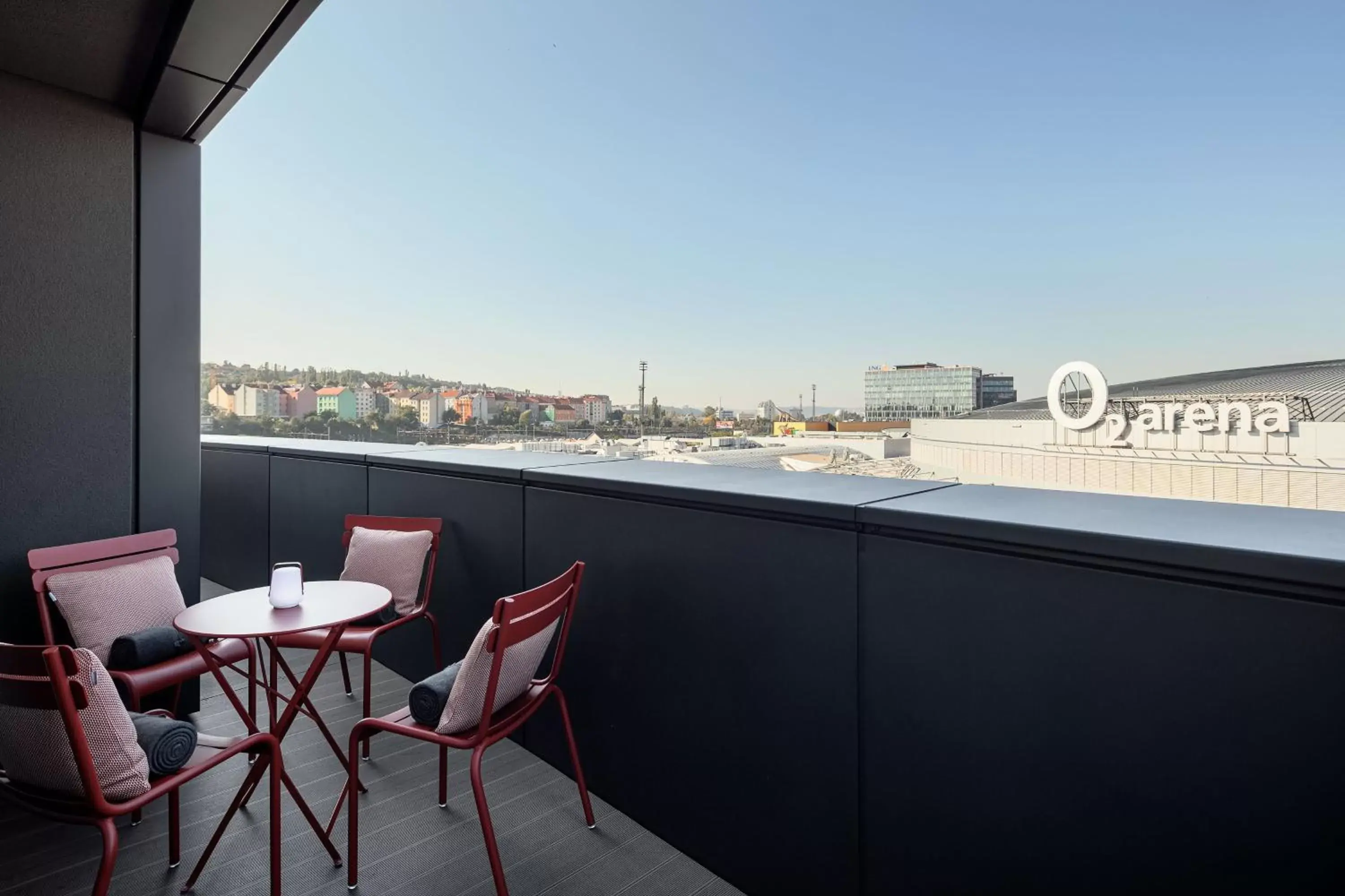 Photo of the whole room, Balcony/Terrace in STAGES HOTEL Prague, a Tribute Portfolio Hotel