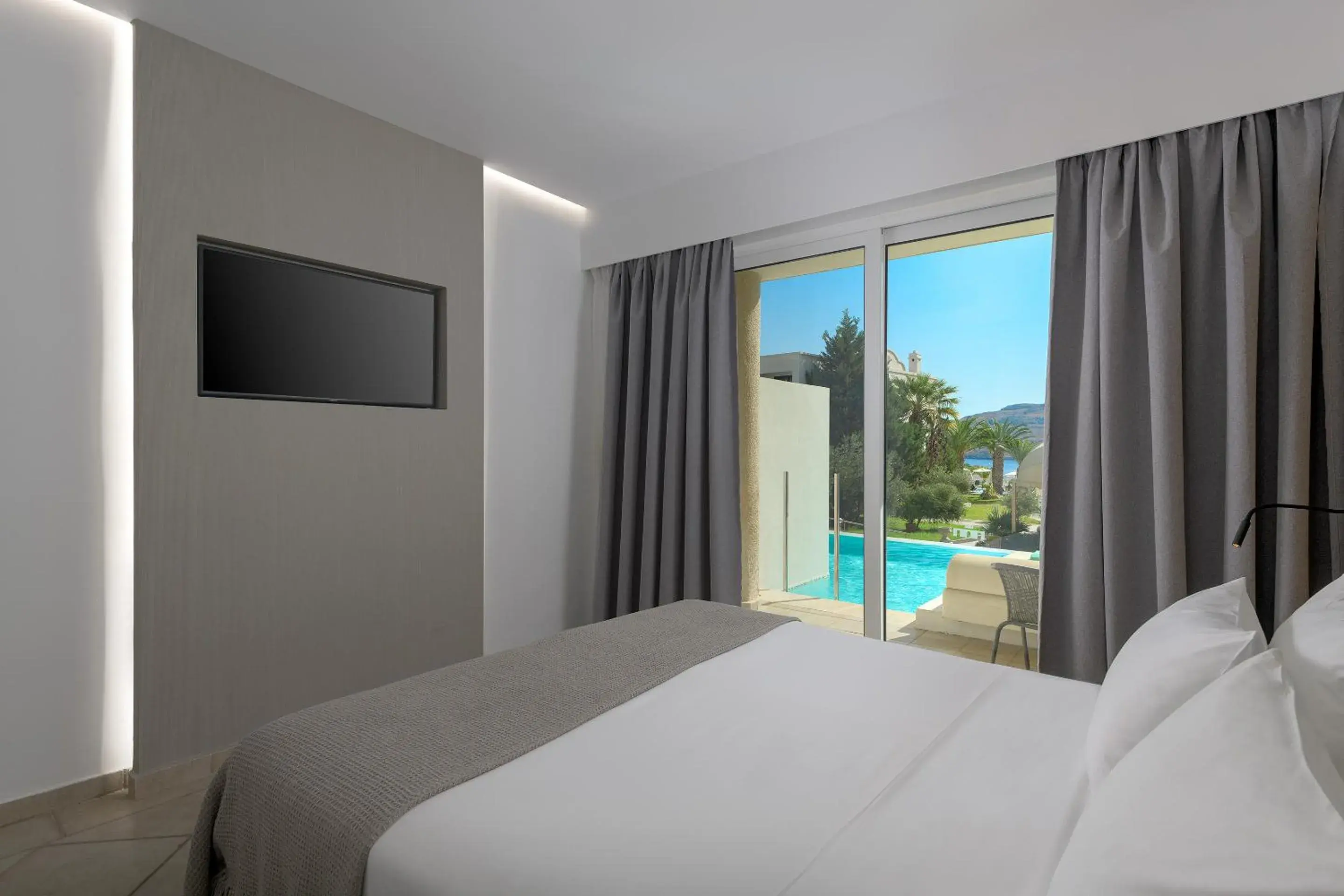 Bedroom, Bed in Lindos Royal Resort
