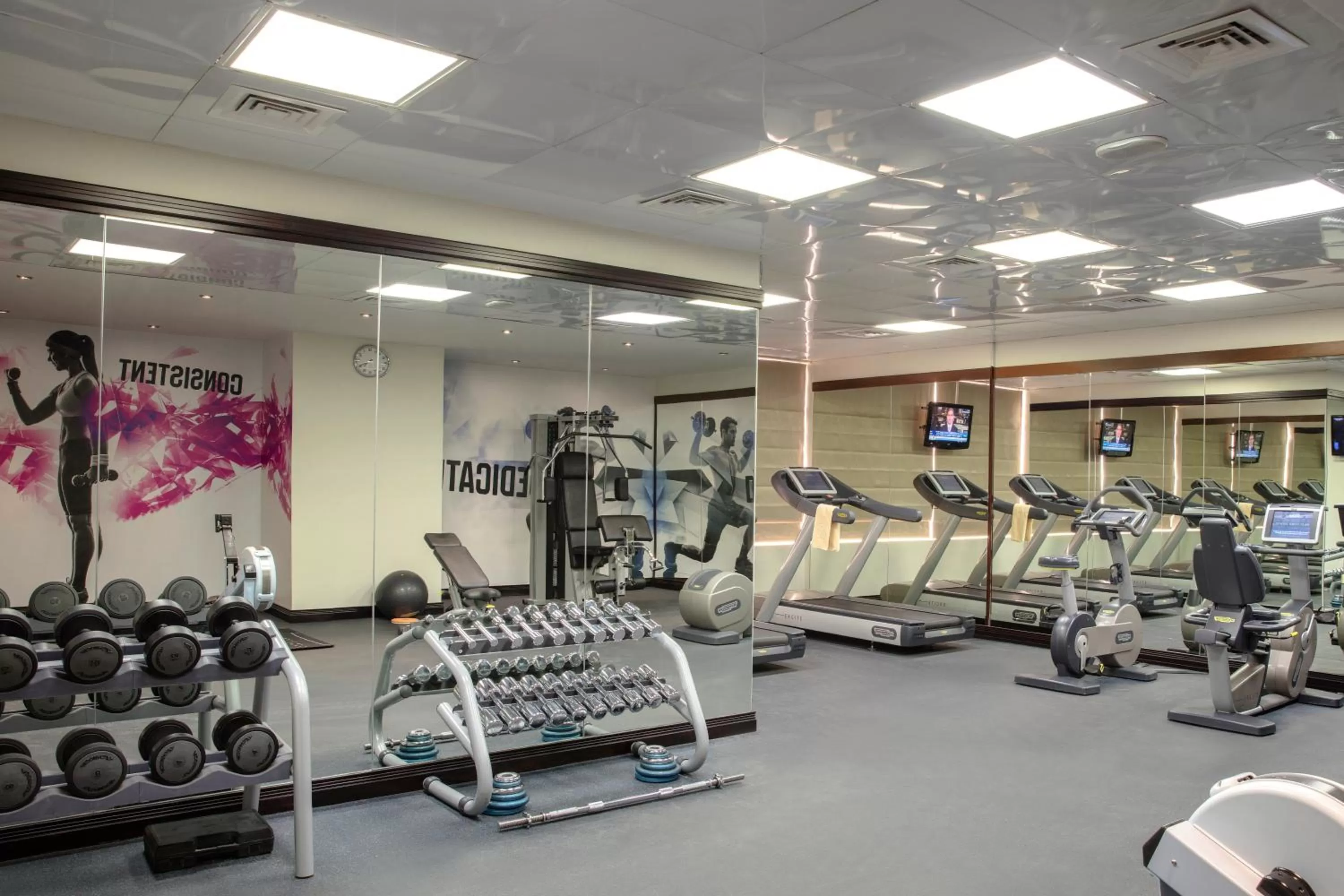 Fitness centre/facilities in Jumeira Rotana – Dubai