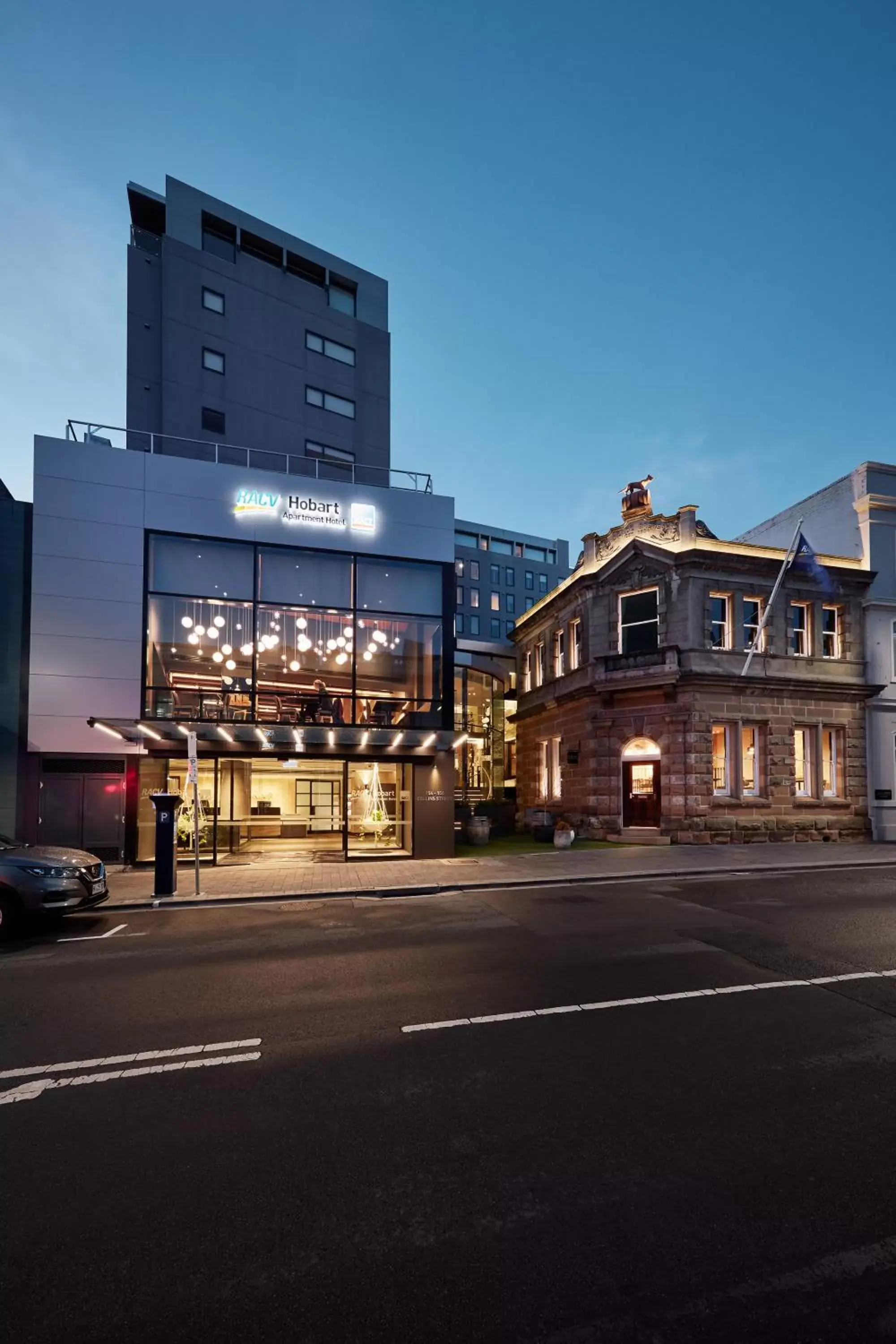 Facade/entrance, Property Building in RACV Hobart Hotel