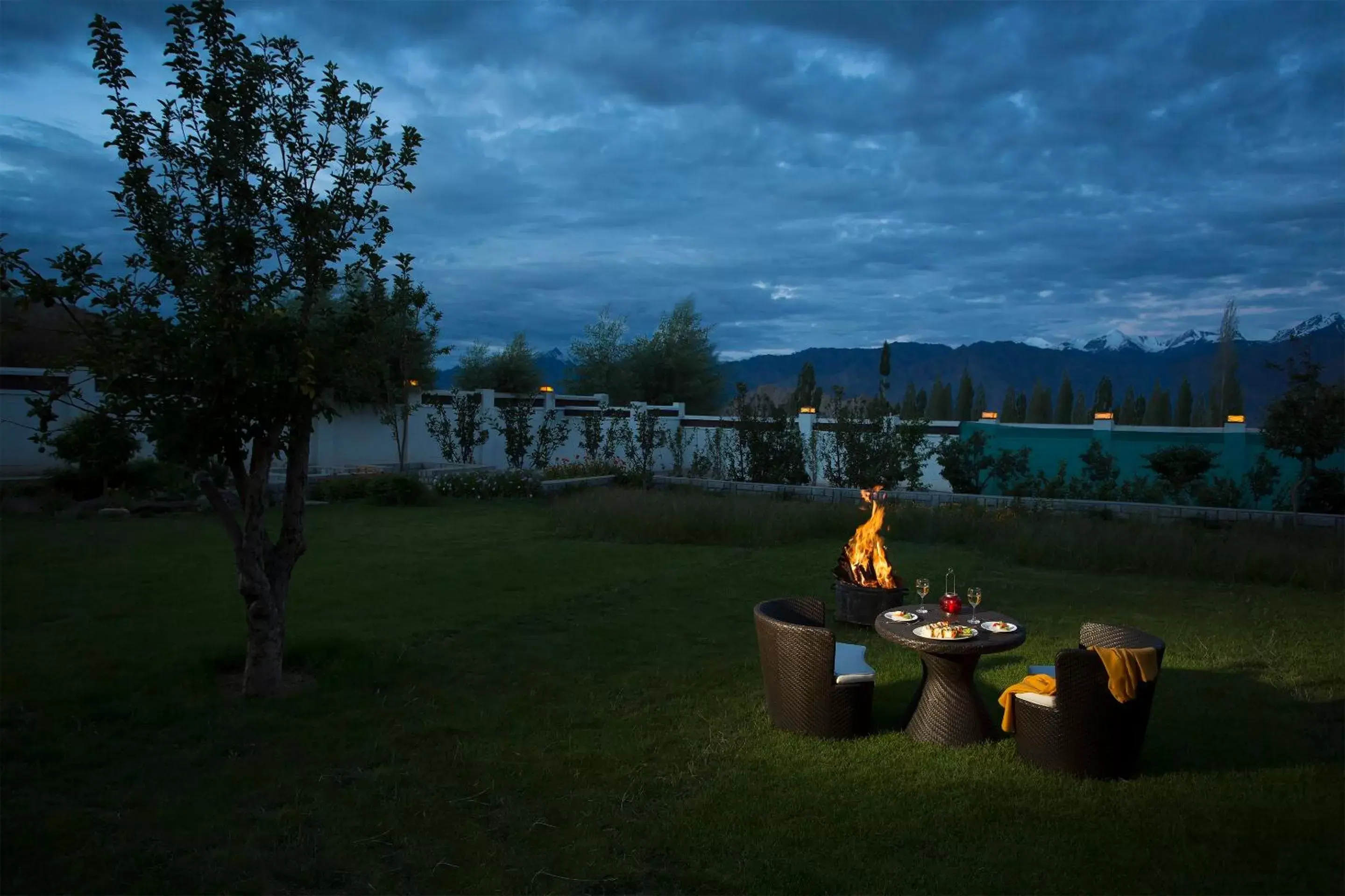 Area and facilities, Garden in The Grand Dragon Ladakh