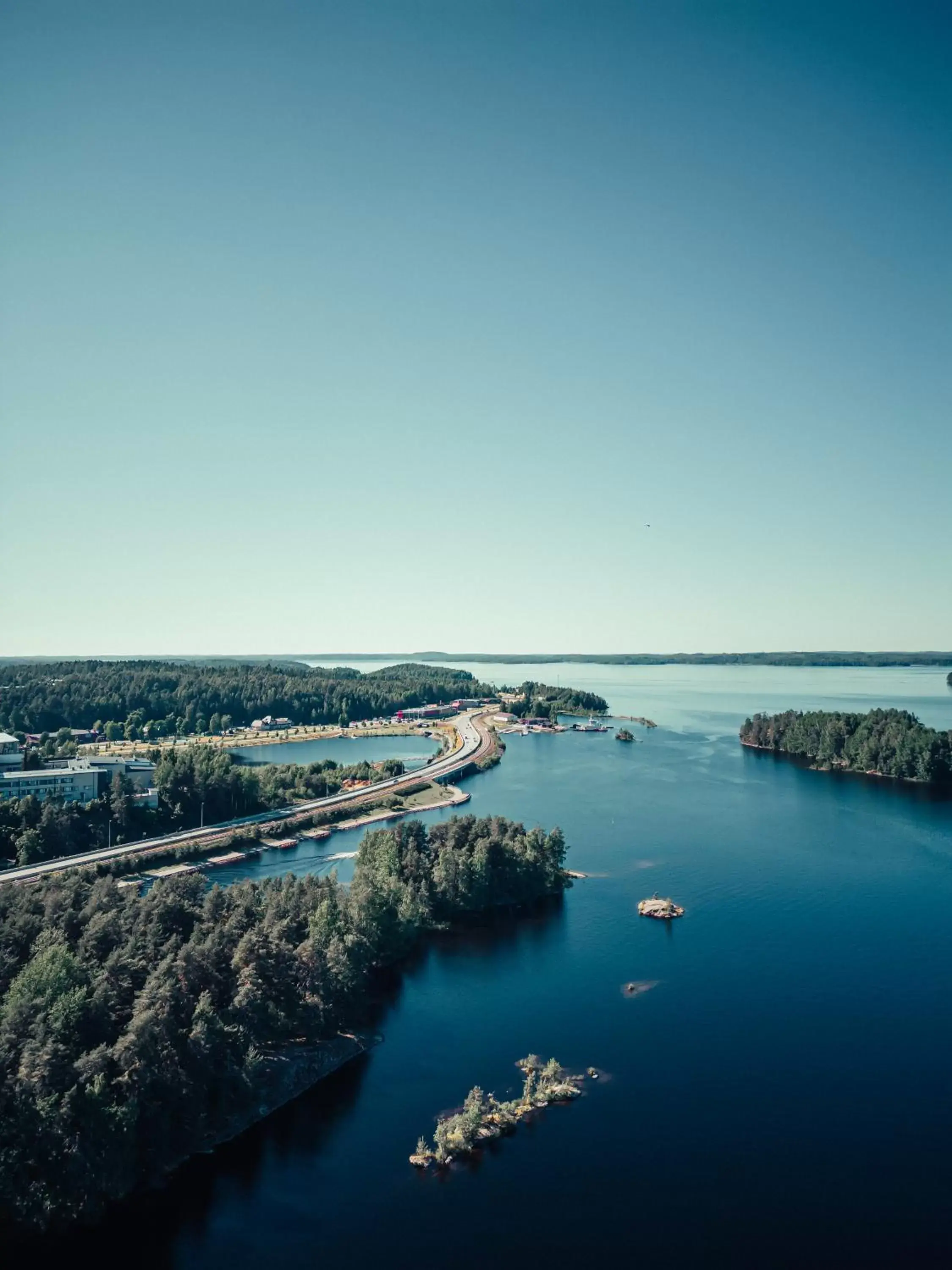 Lake view, Bird's-eye View in Spahotel Casino