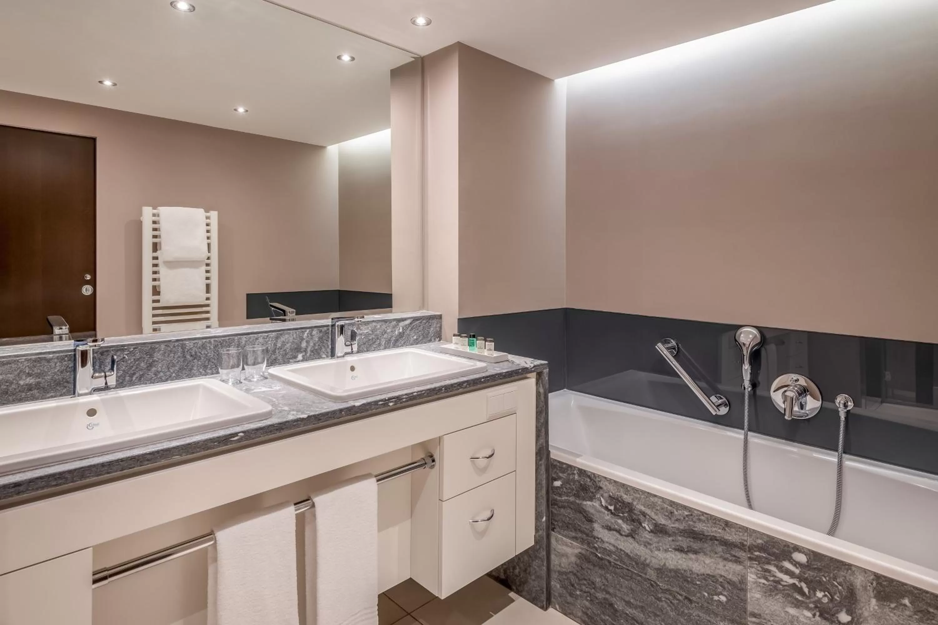 Bathroom in Sheraton Grand Salzburg