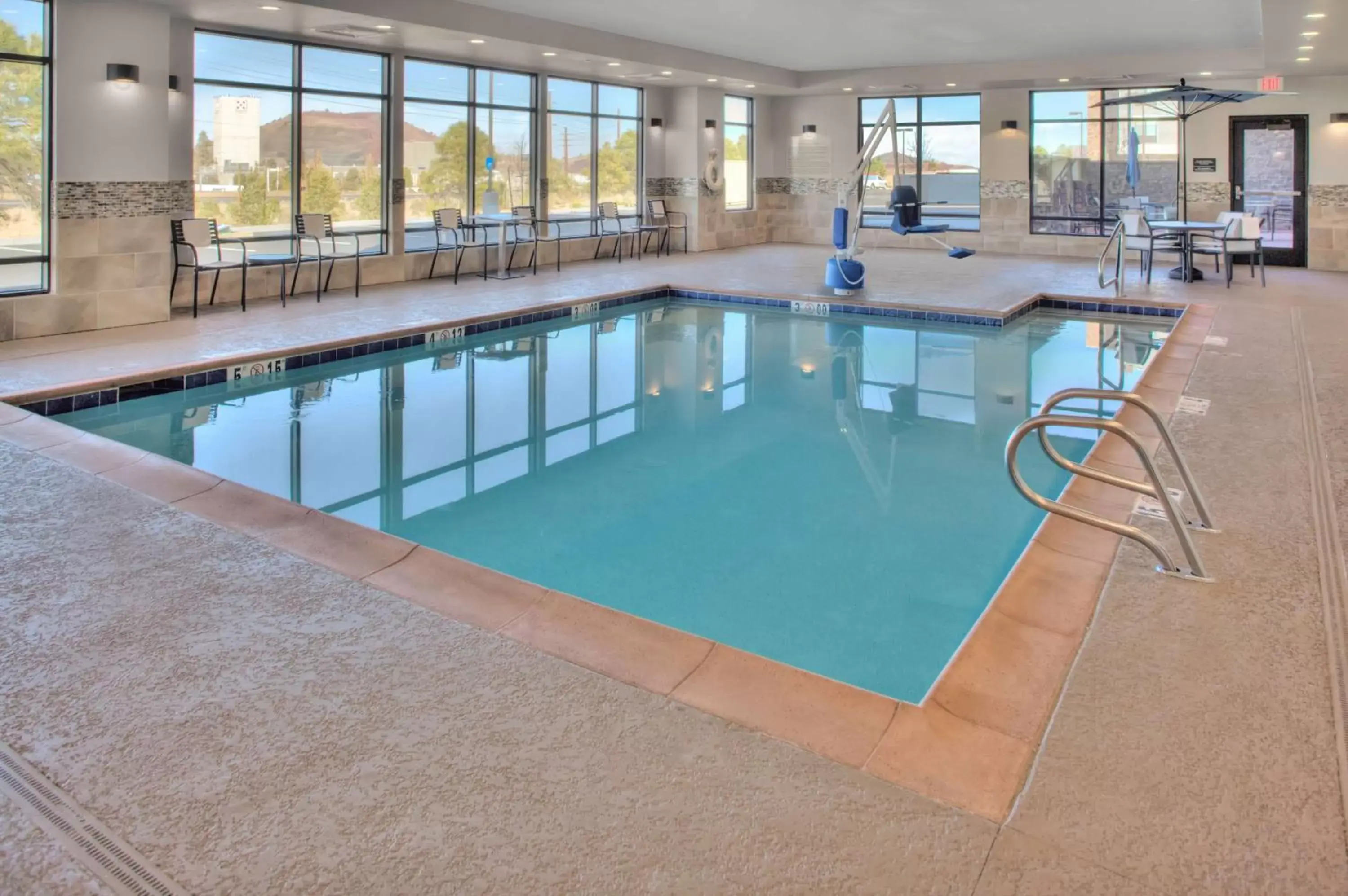 Pool view, Swimming Pool in Hampton Inn Suites Flagstaff East