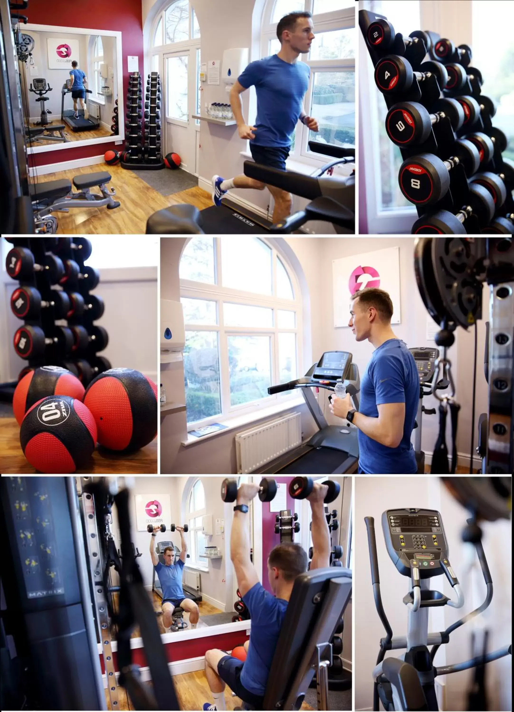 Fitness centre/facilities in Mercure Gloucester Bowden Hall Hotel