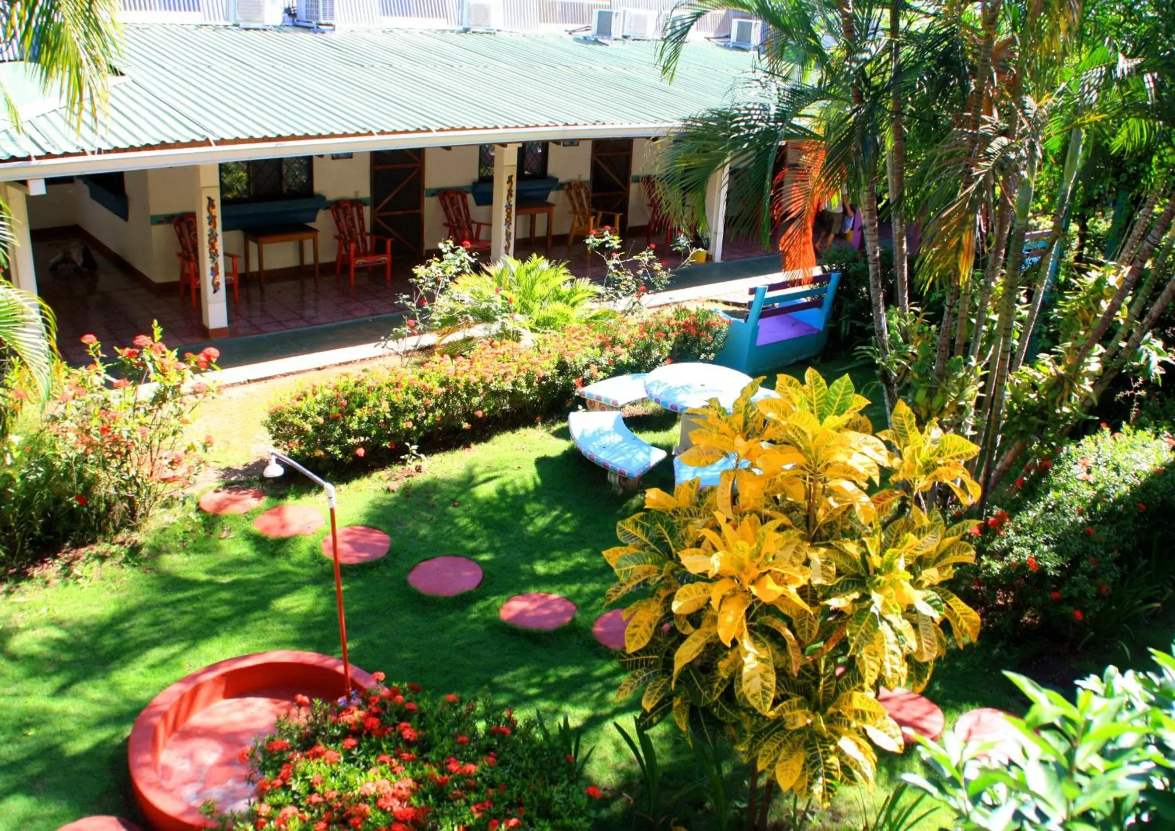 Property building, Garden in Hotel Marielos