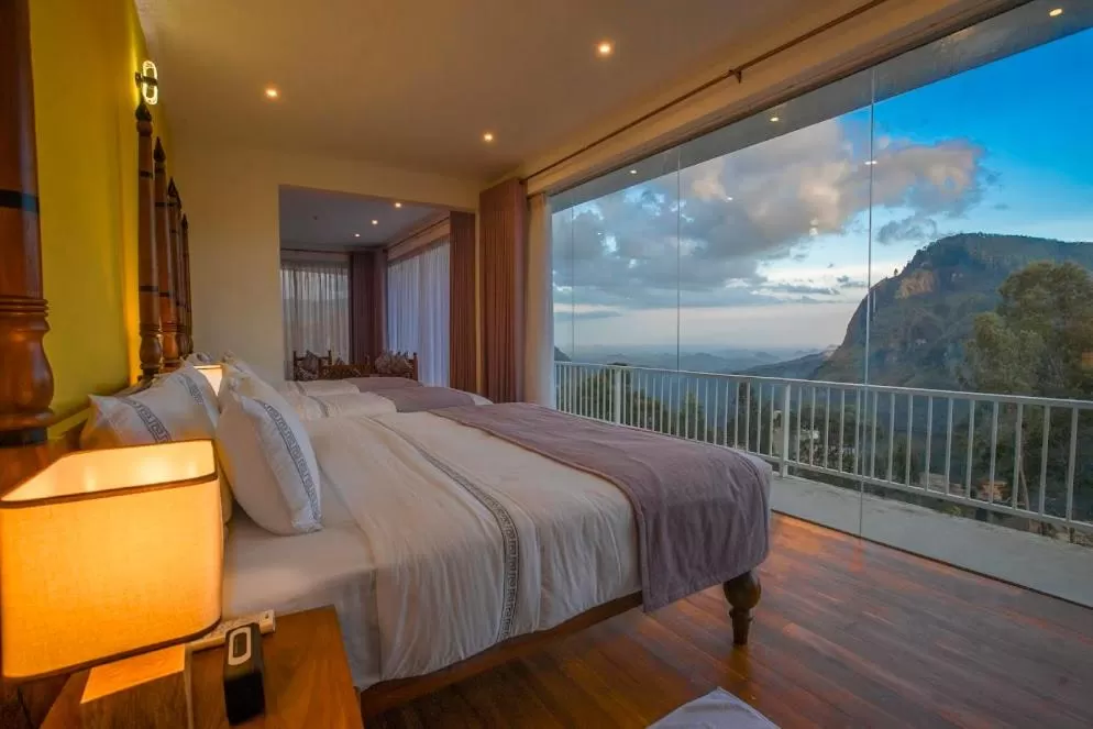 Bed in Morning Dew Boutique Hotel Ella