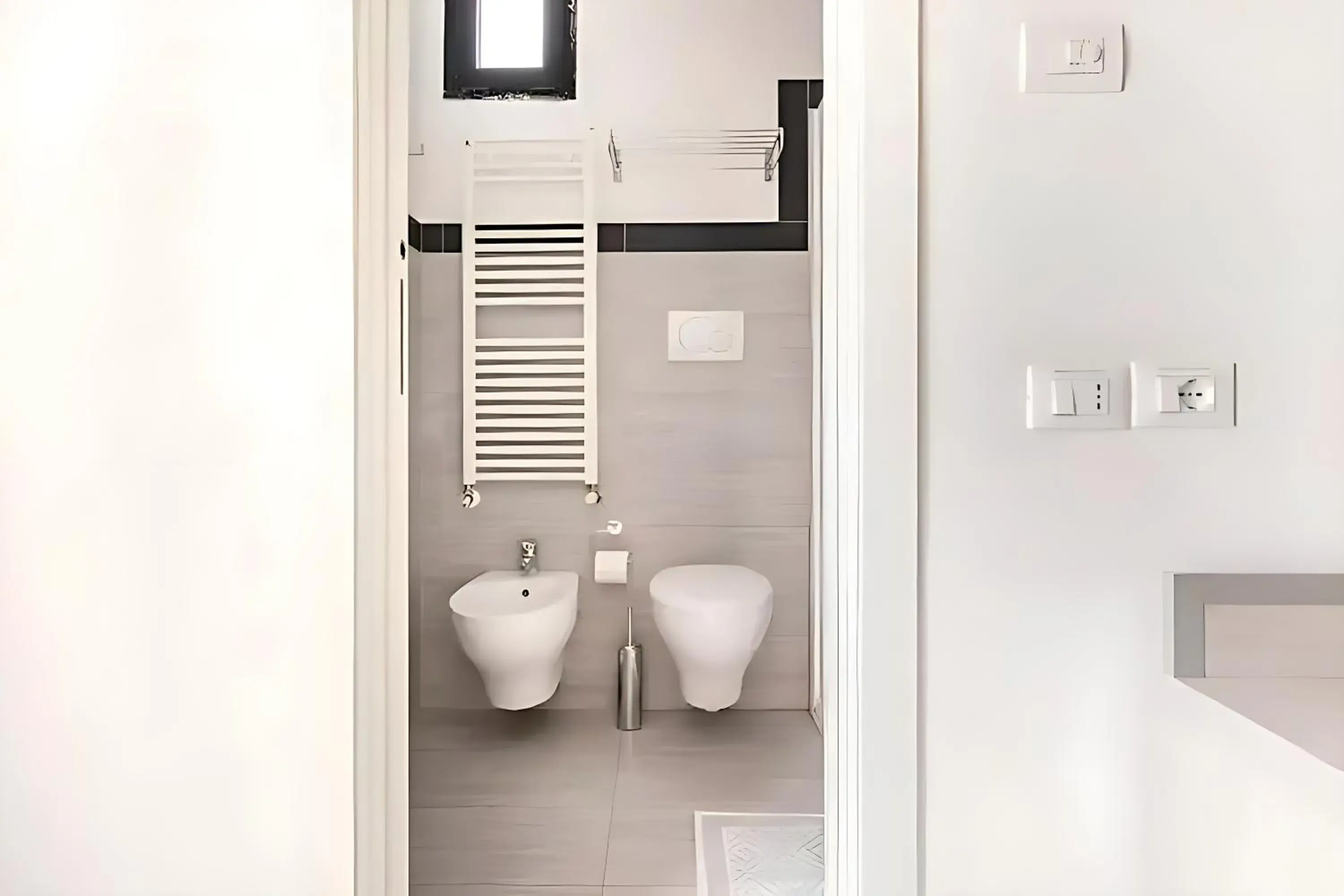 Toilet, Bathroom in Hotel Villa Argia Rimini