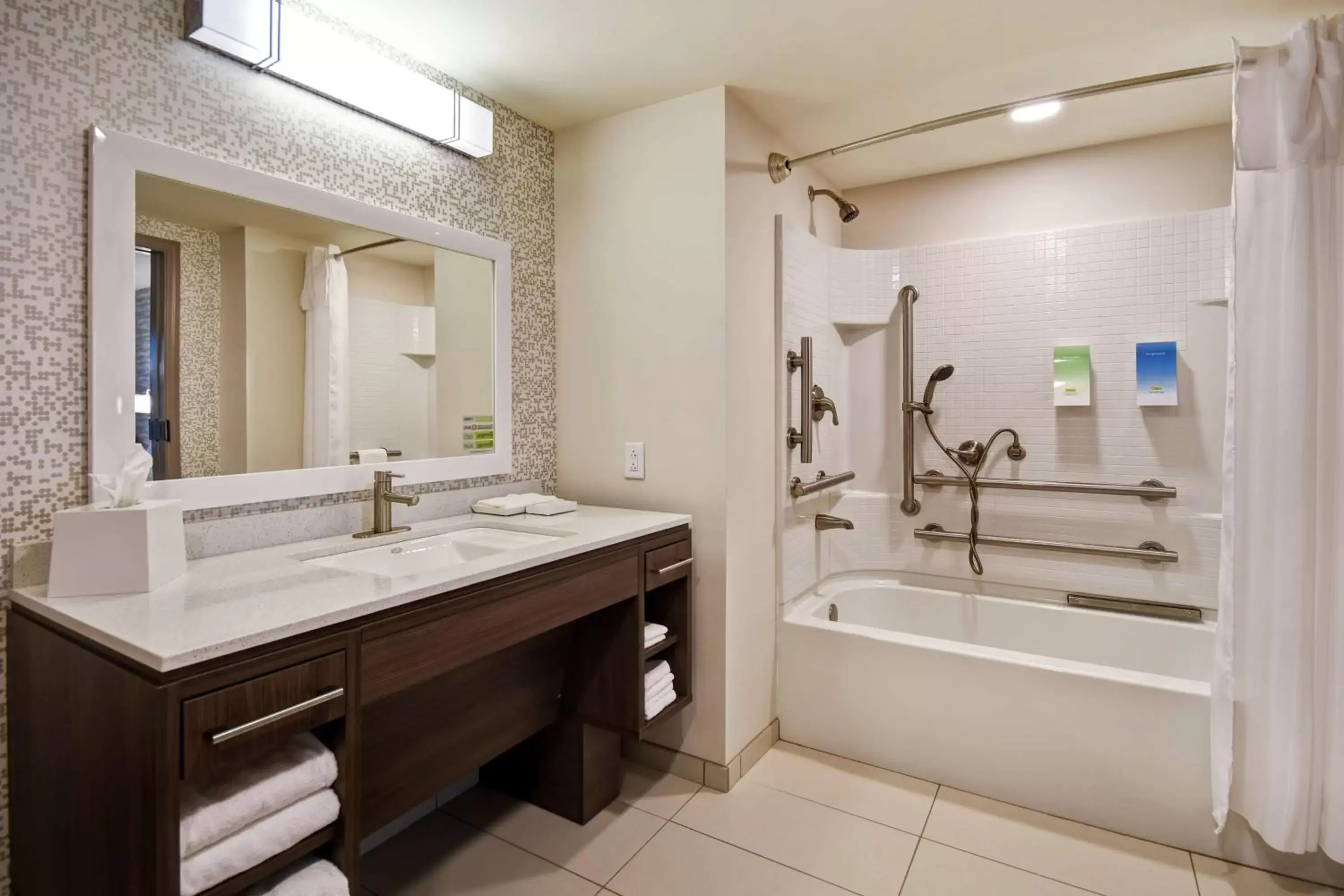 Bathroom in Home2 Suites By Hilton Lagrange