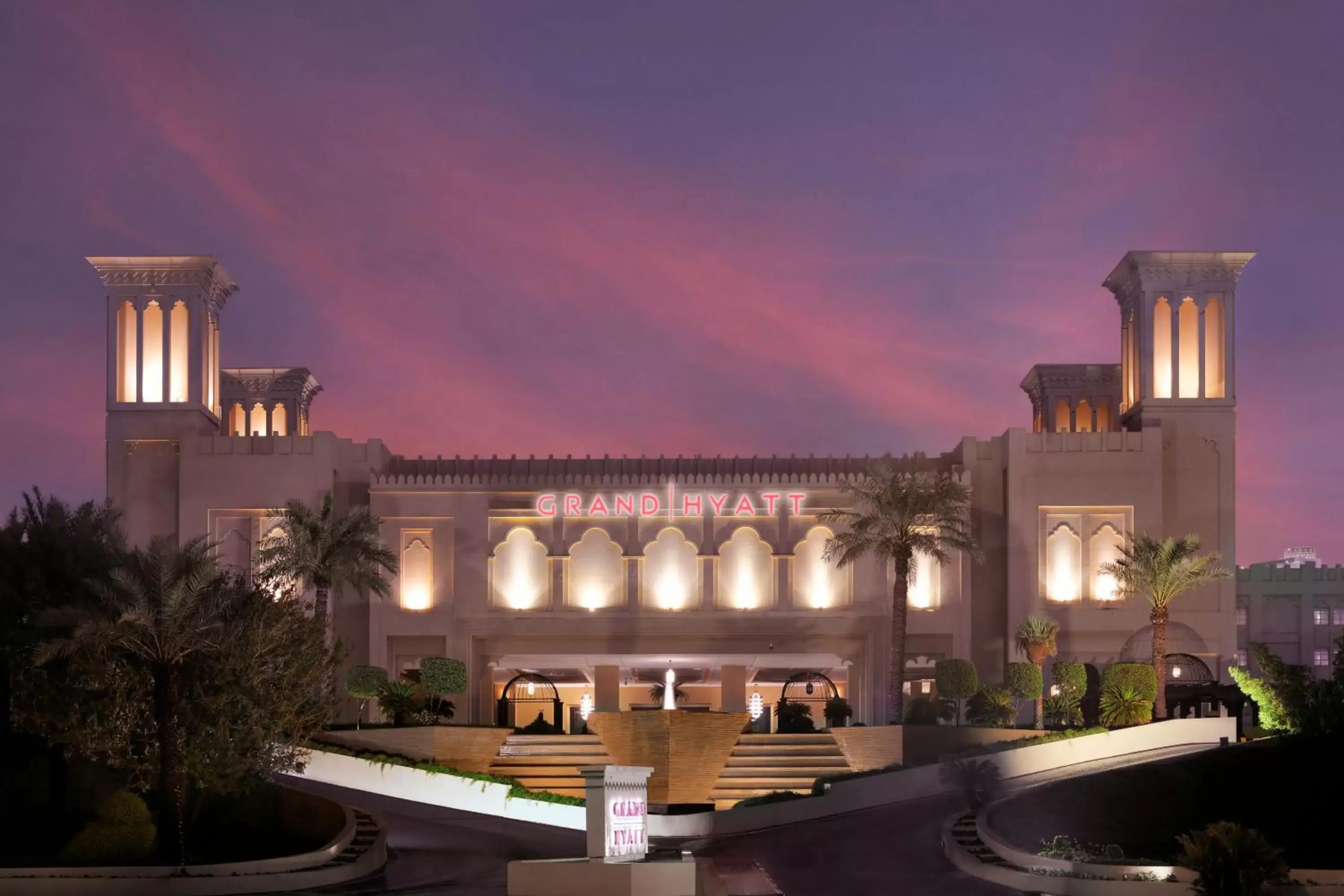 Property building in Grand Hyatt Doha Hotel & Villas