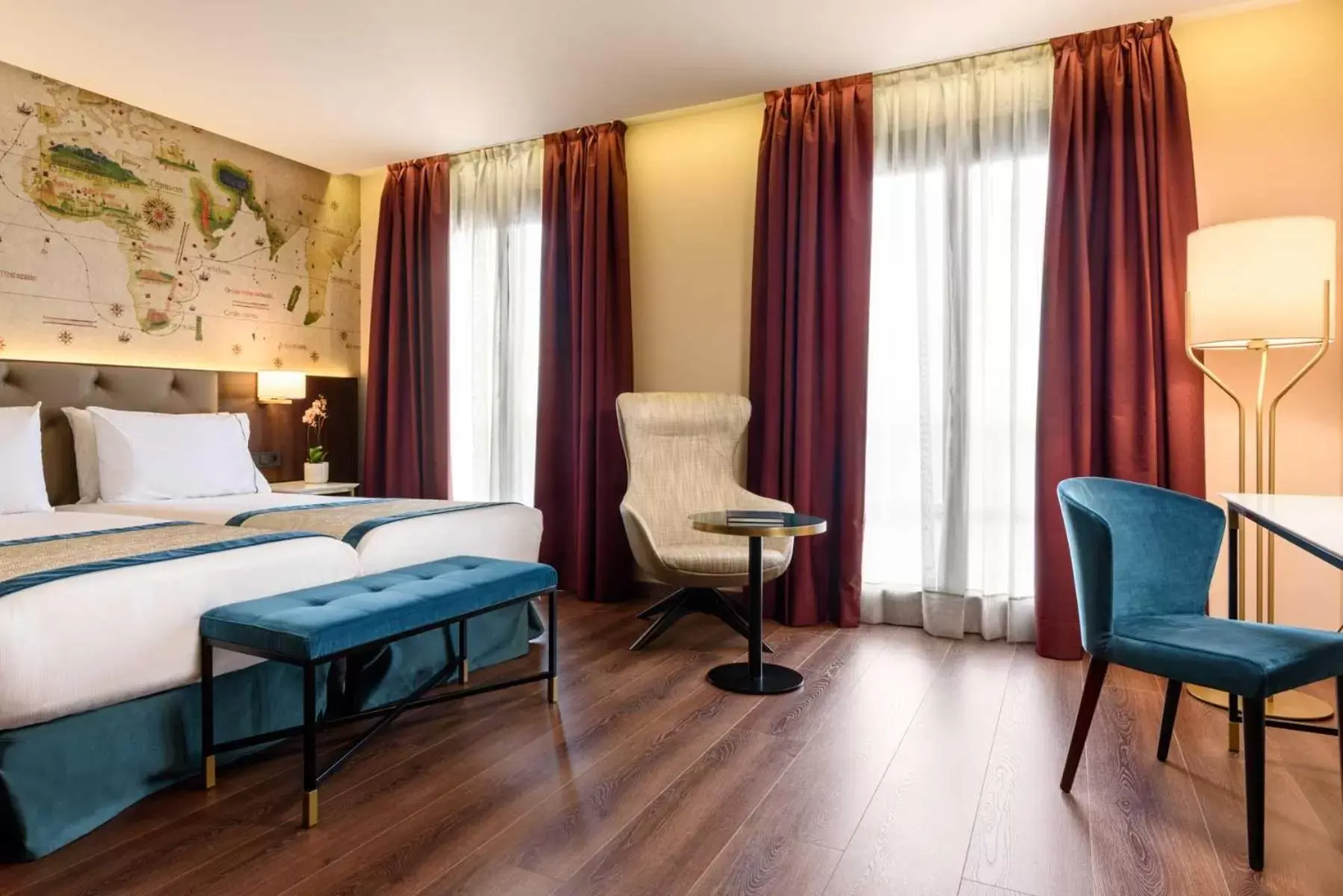 Photo of the whole room, Bed in Áurea Museum by Eurostars Hotel Company