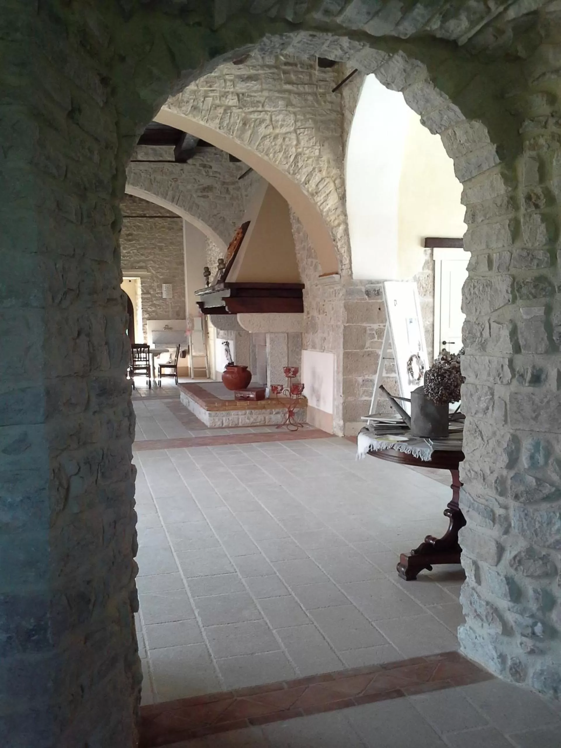 Living room in Antica Taverna del Principe