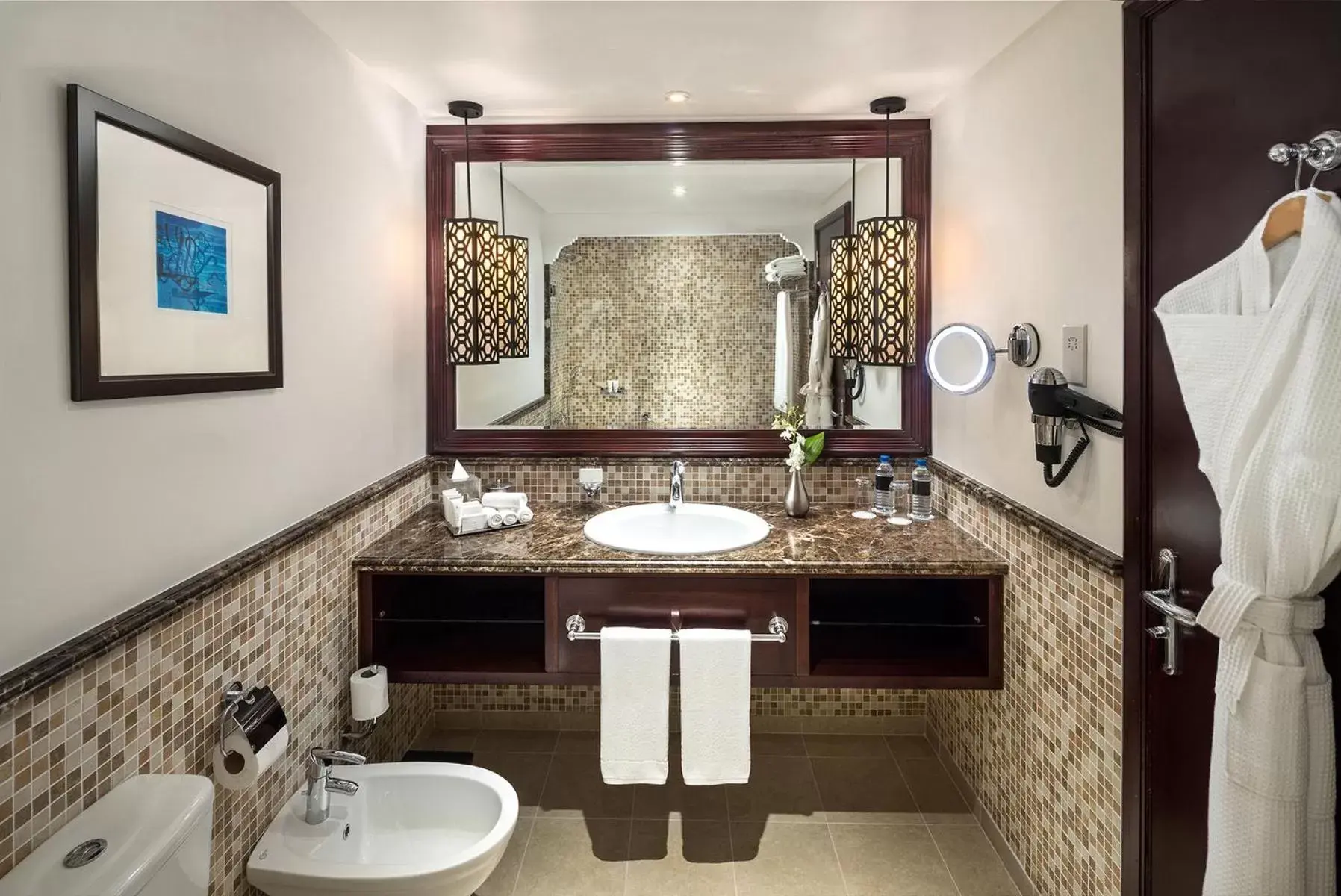 Bathroom in Ajman Hotel by Blazon Hotels