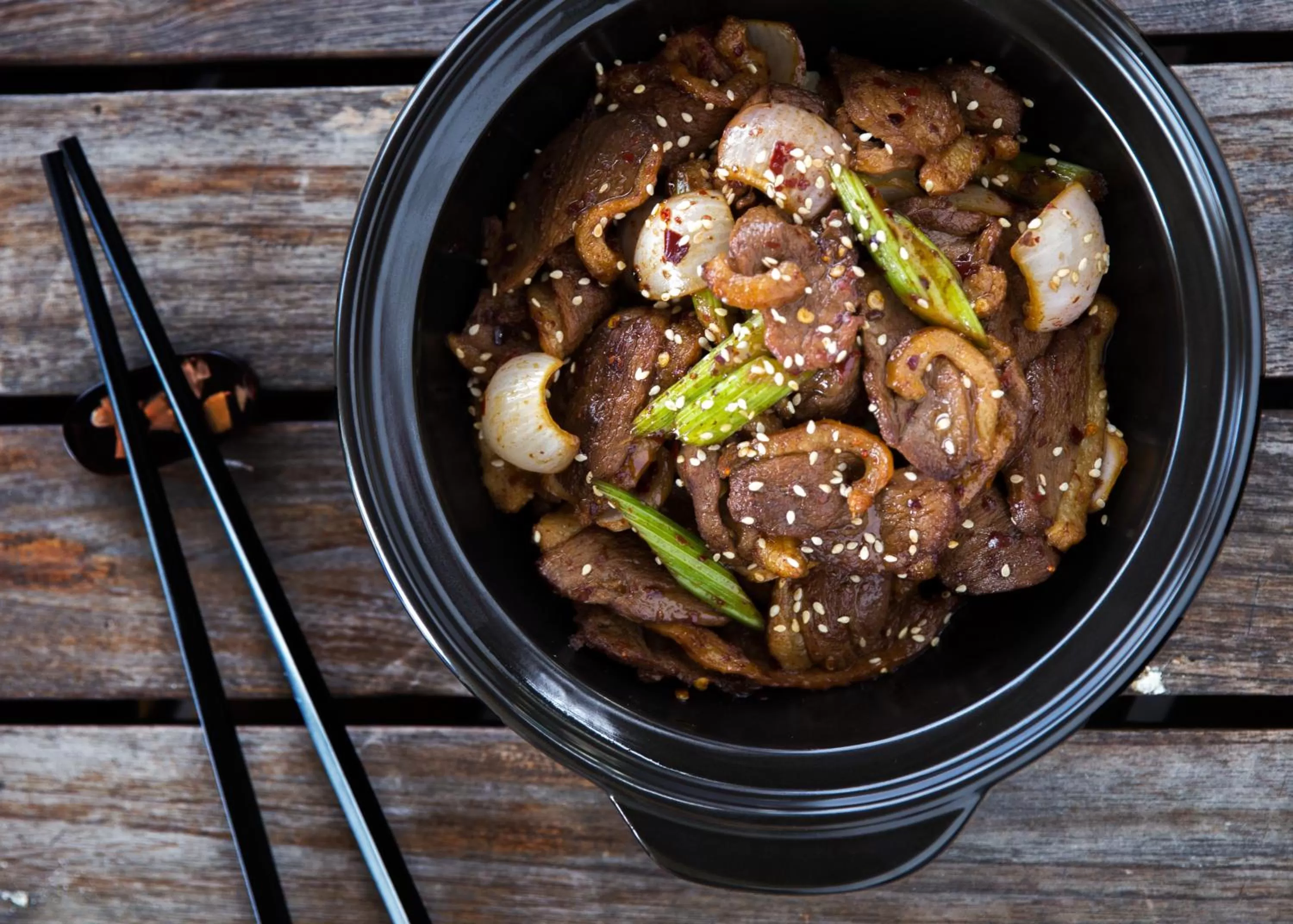 Food close-up in Taj Palace, New Delhi