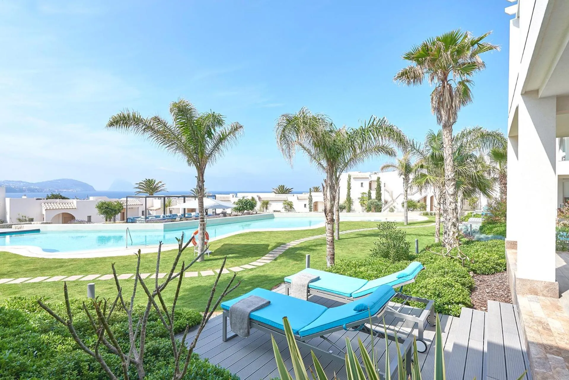 Balcony/Terrace in 7Pines Resort Ibiza, part of Destination by Hyatt