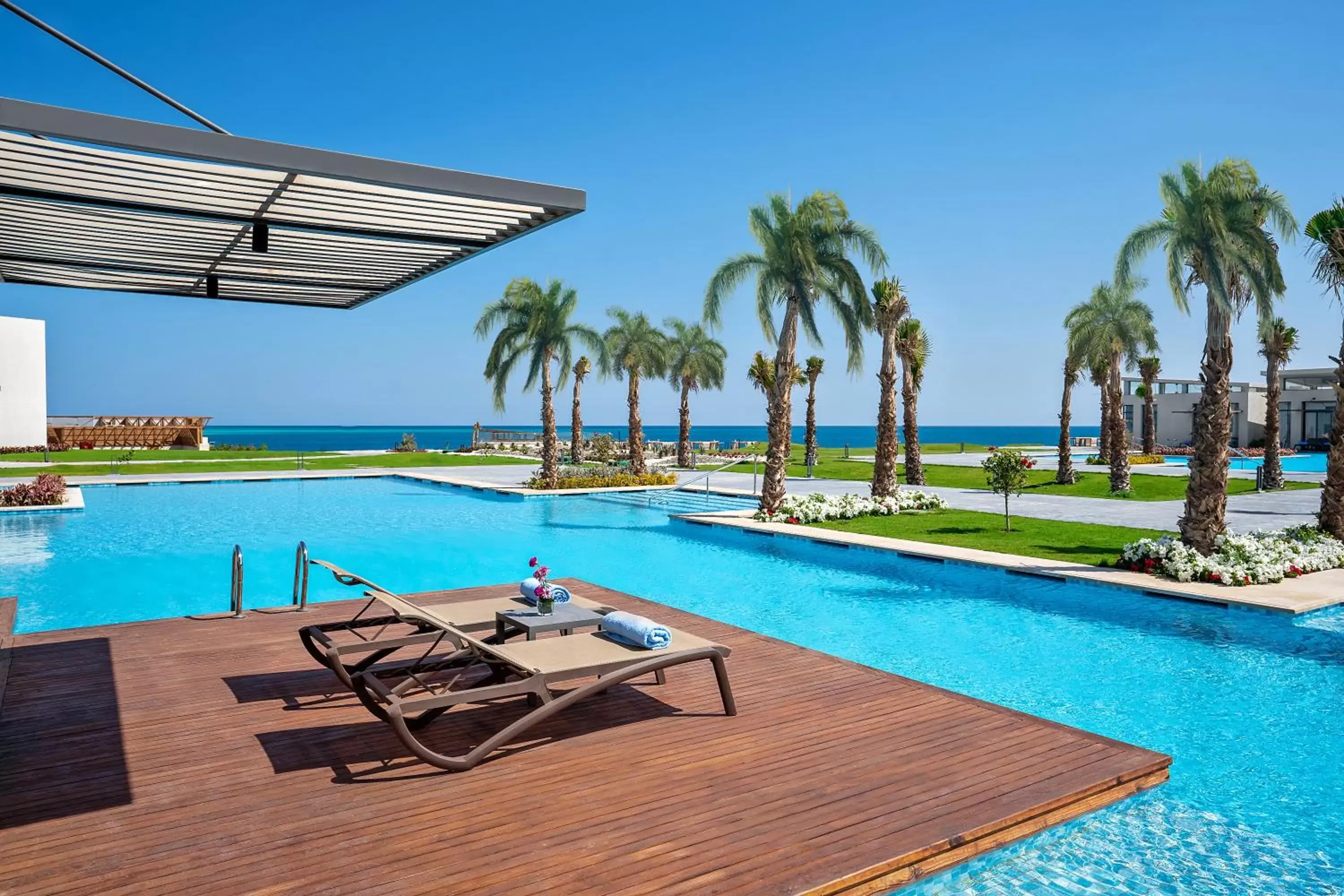 Property building, Swimming Pool in Rixos Premium Magawish Suites and Villas- Ultra All-Inclusive