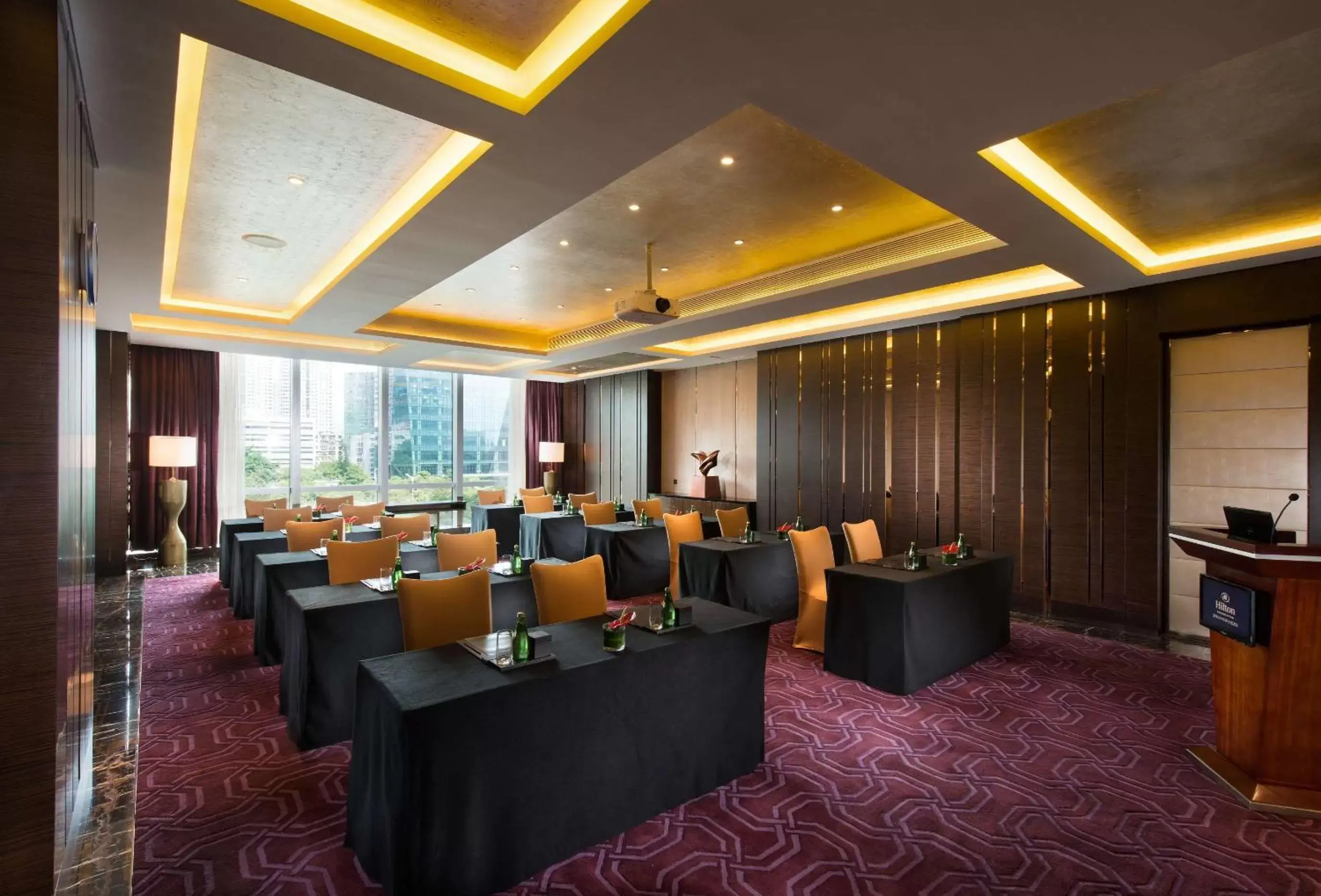 Meeting/conference room, Banquet Facilities in Hilton Shenzhen Futian, Metro Station at Hotel Front Door, Close to Futian Convention & Exhibition Center