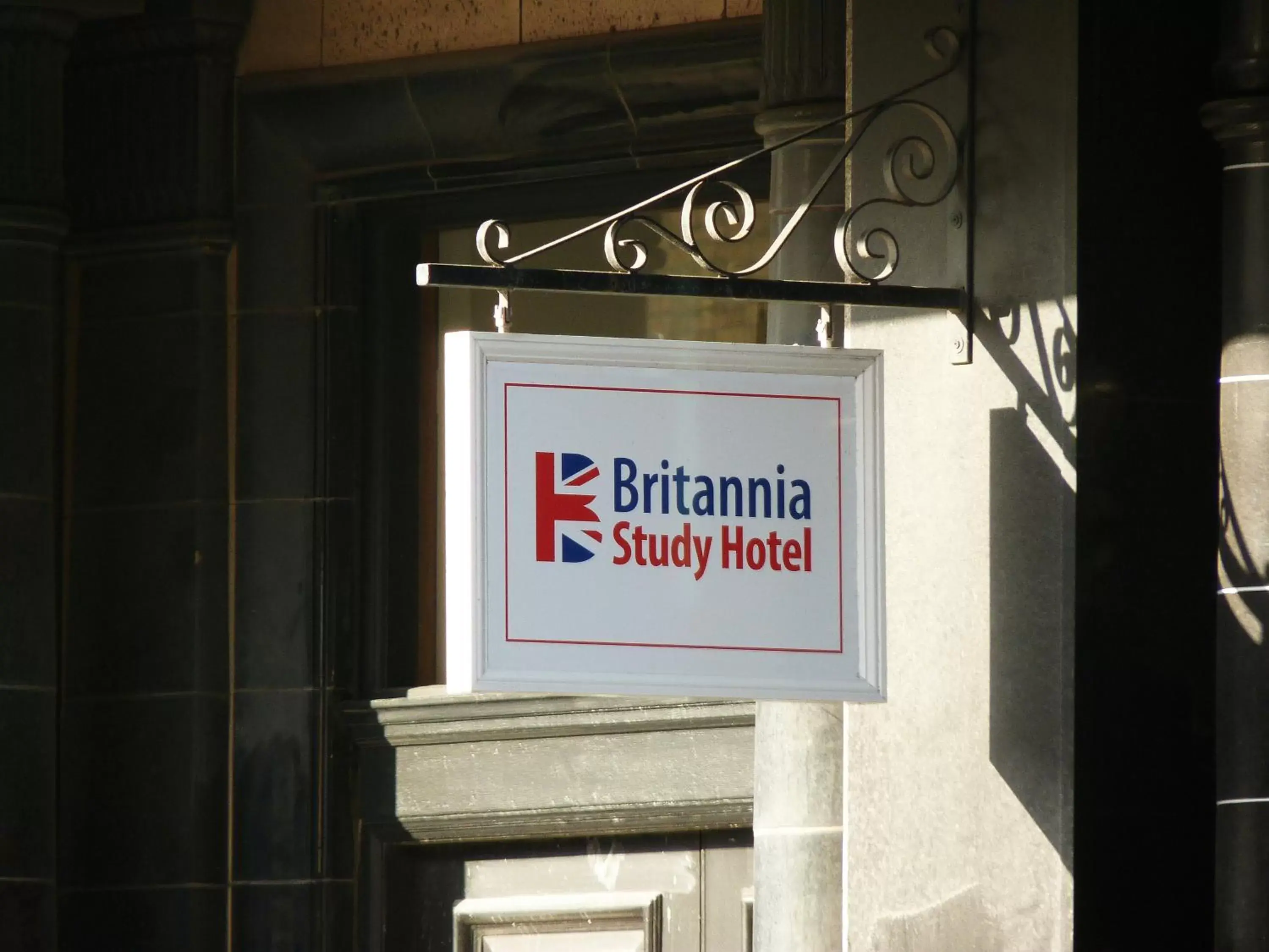 Facade/entrance, Property Logo/Sign in Britannia Study Hotel