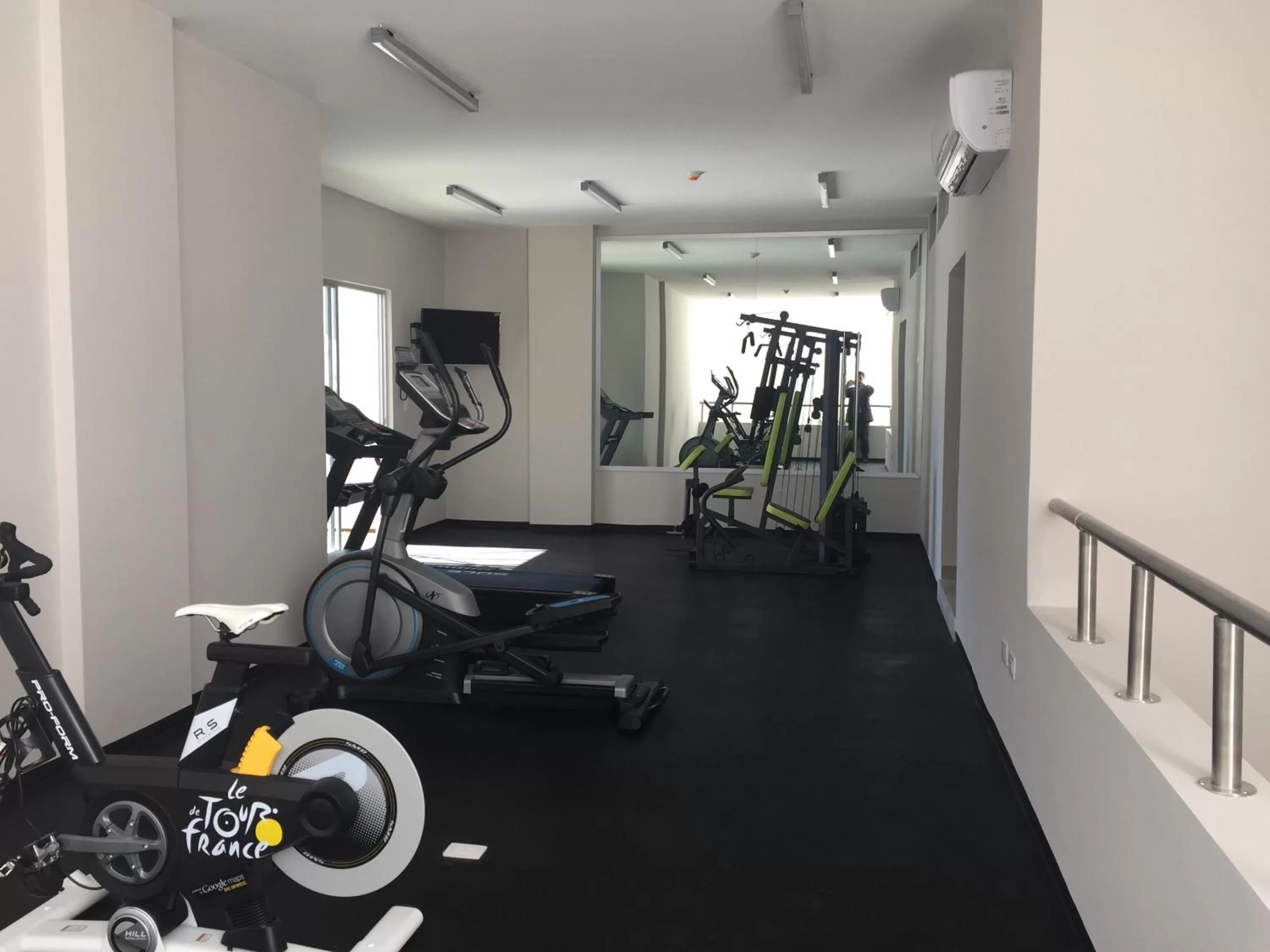 Fitness centre/facilities in Hotel 5 de Mayo