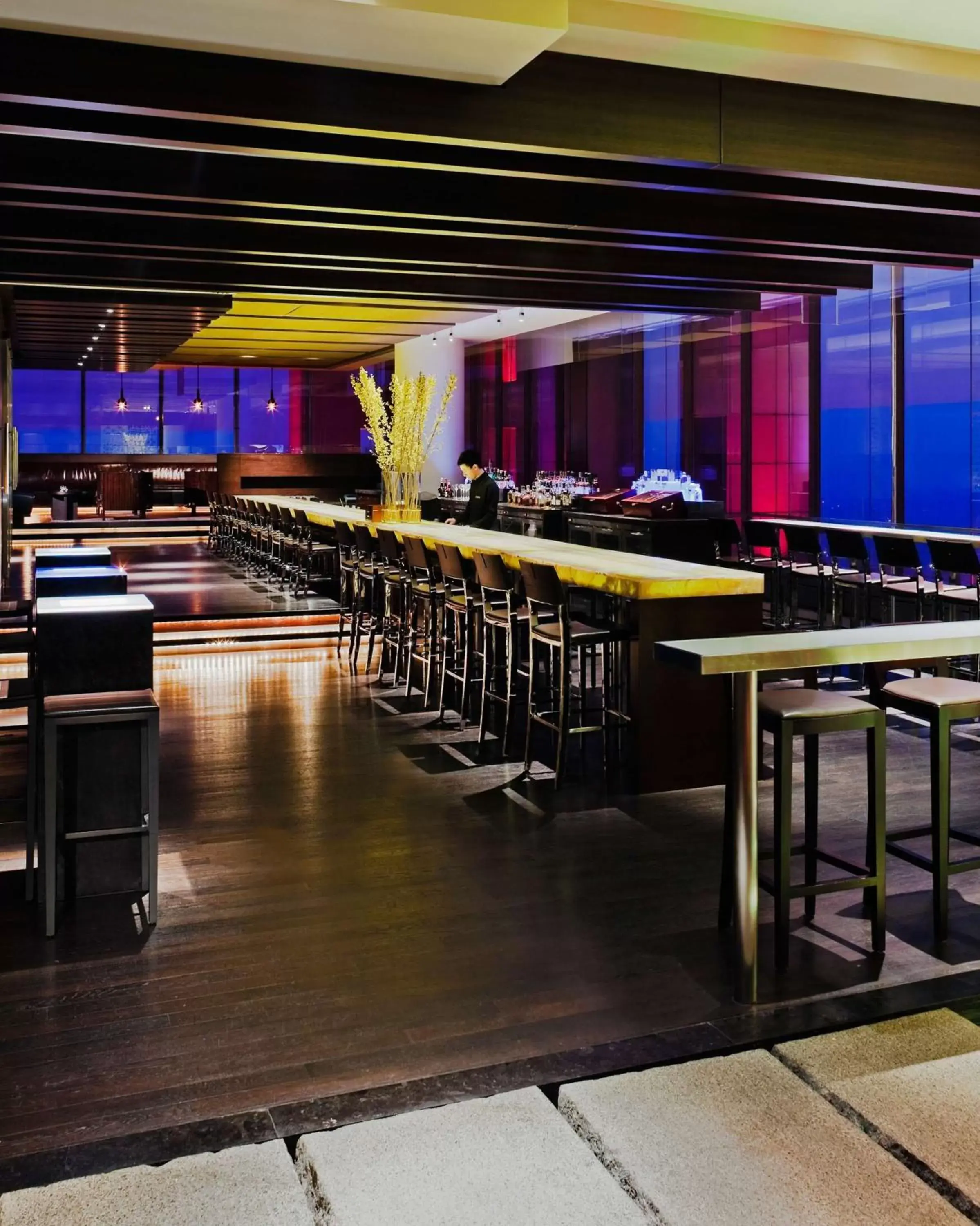 Pool view in Park Hyatt Beijing Pool view in Park Hyatt Beijing