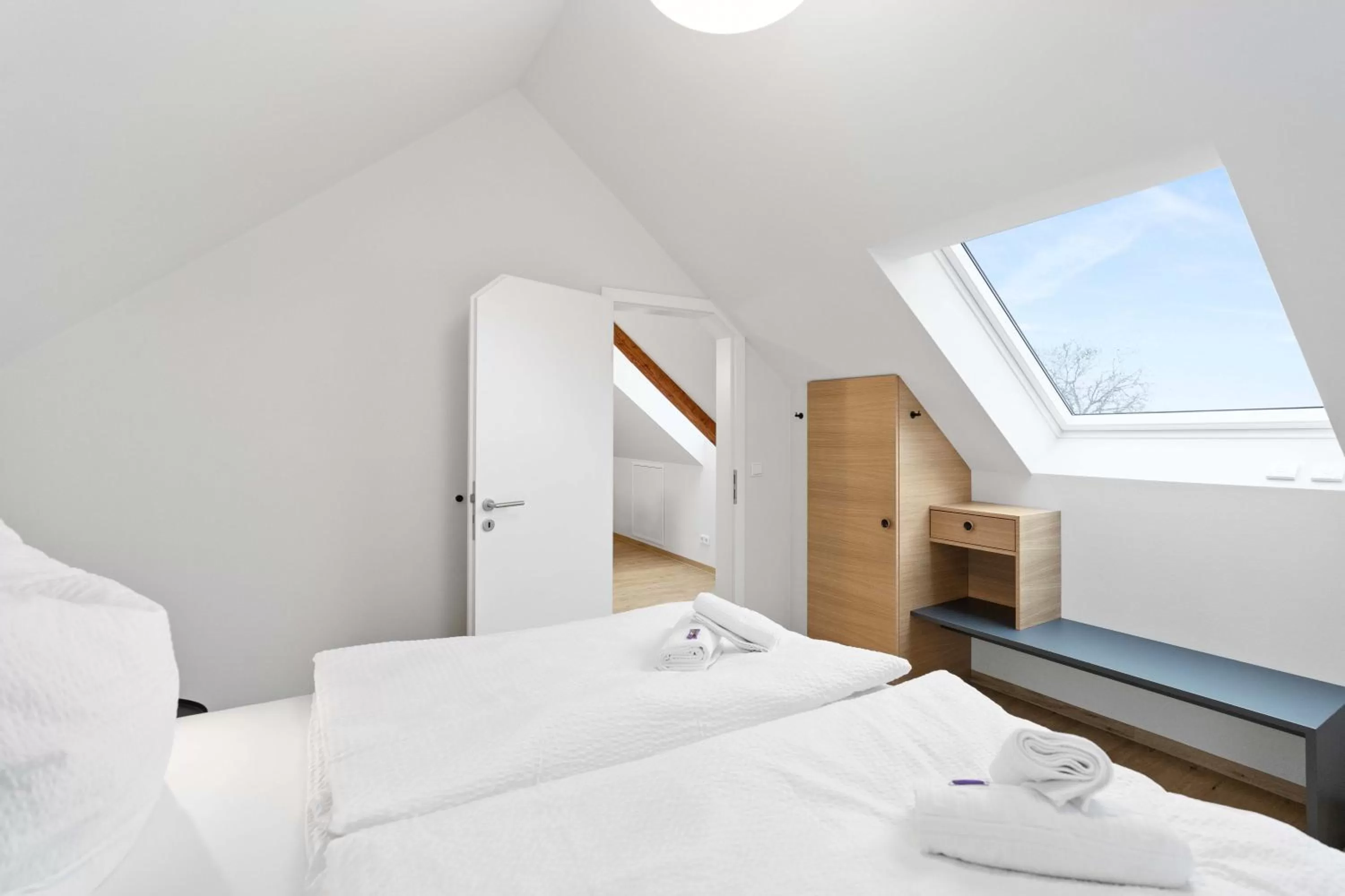 Bed in Hotel Garni Traube