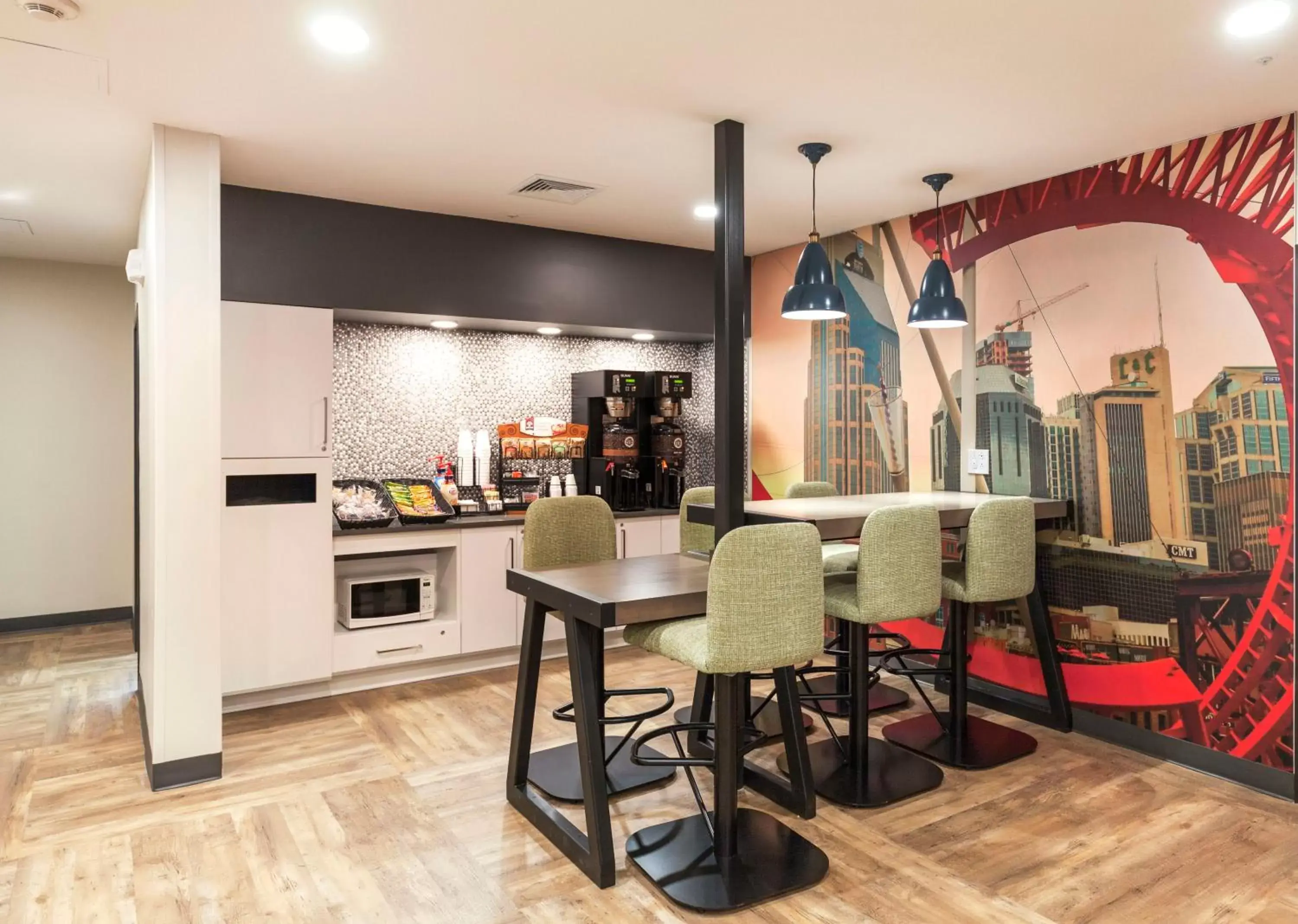 Lounge or bar, Restaurant/Places to Eat in Extended Stay America Premier Suites - Nashville - Vanderbilt