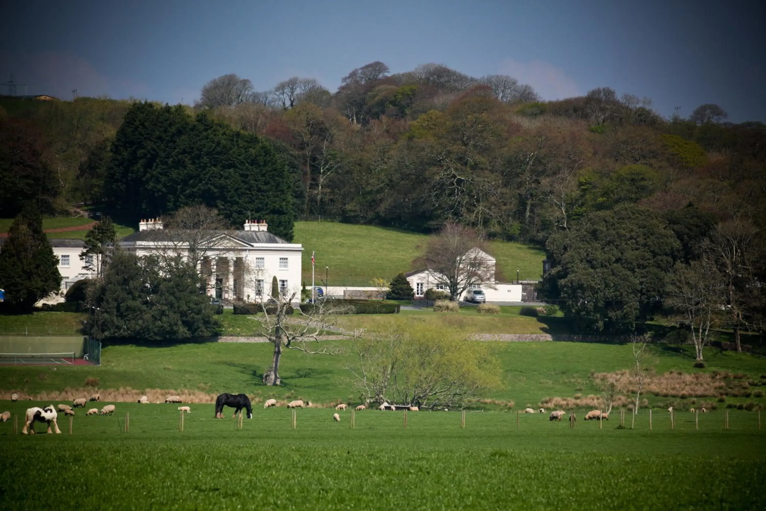 Natural landscape, Garden in Best Western Lamphey Court Hotel and Spa