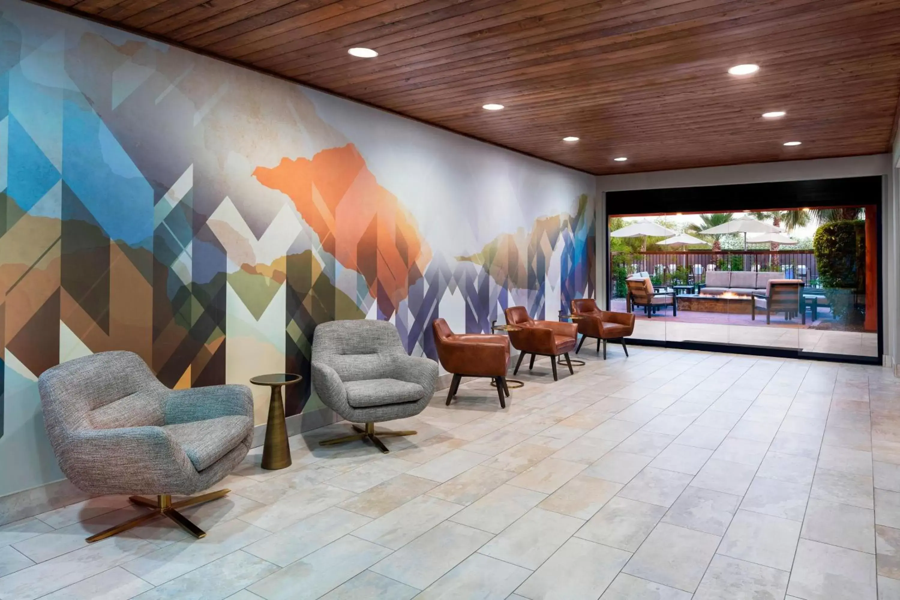 Property building, Lobby/Reception in Courtyard Scottsdale North