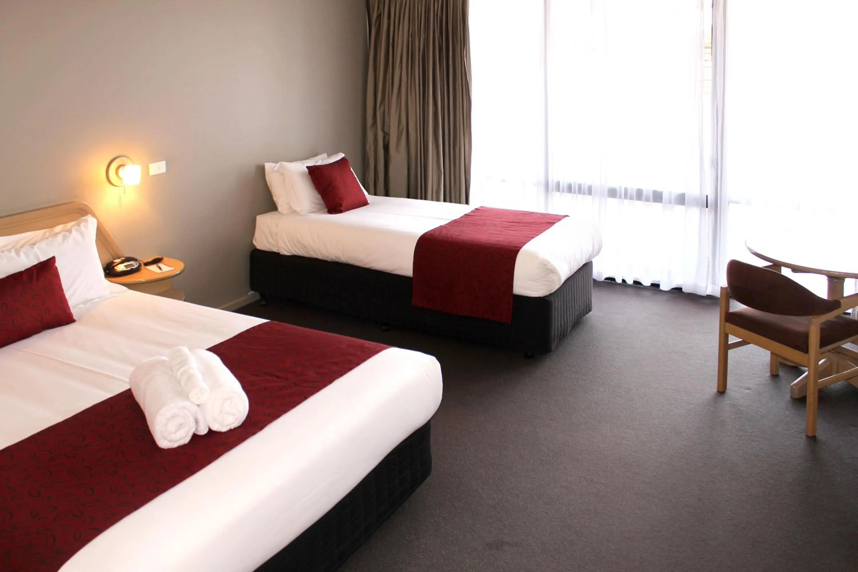 Bed in Club Mulwala Resort