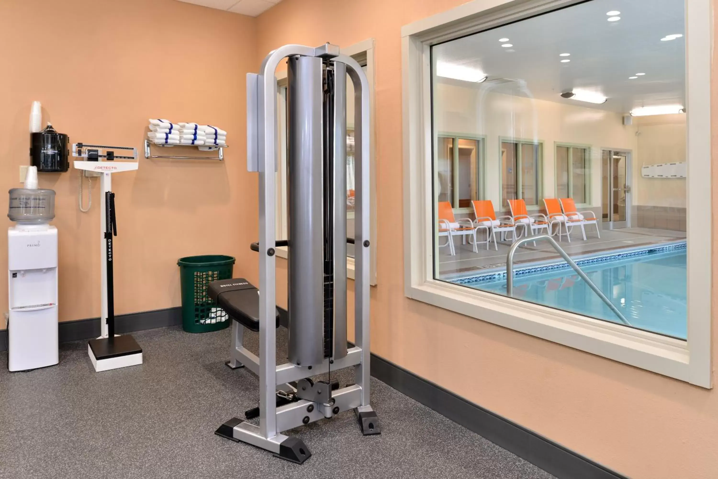 Fitness centre/facilities, Fitness Center/Facilities in Holiday Inn Express Hotel & Suites Cincinnati-Blue Ash, an IHG Hotel