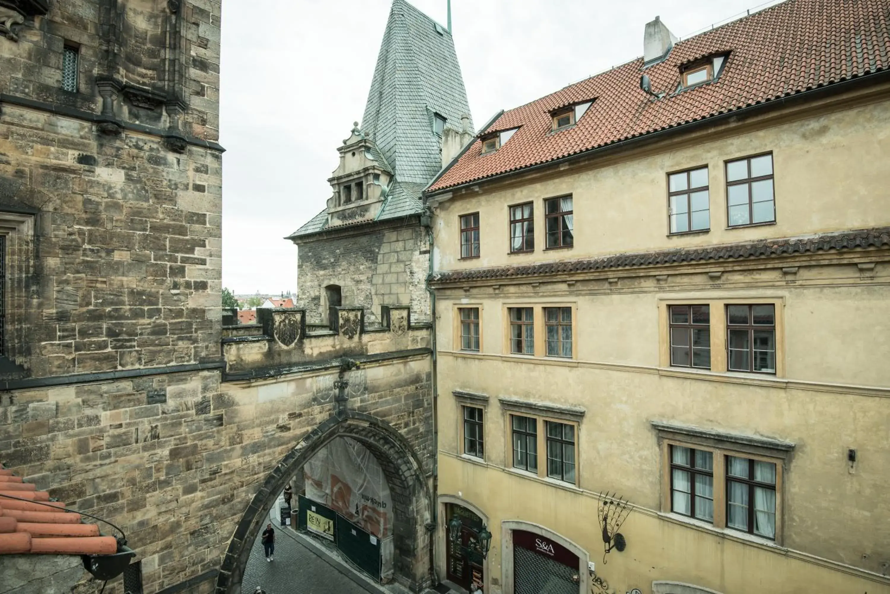 Property Building in Charles Bridge Hostel & Apartments