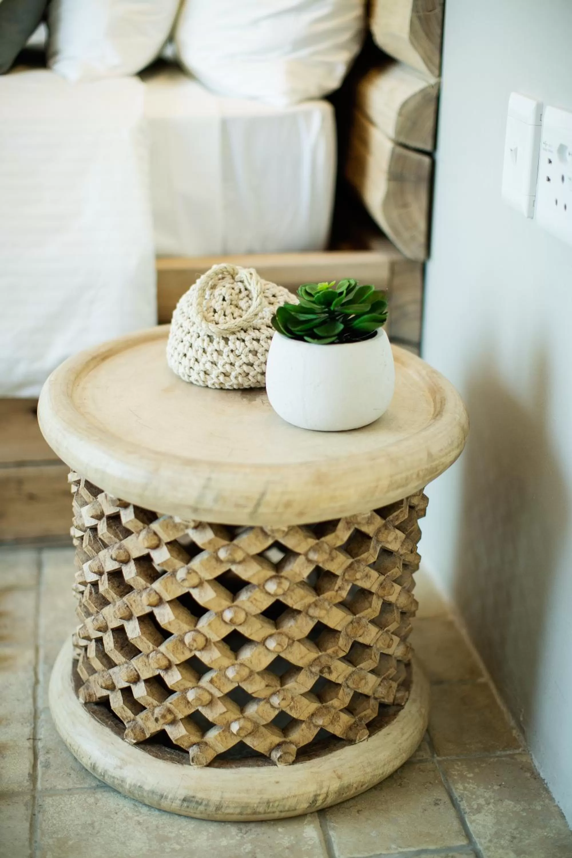 Decorative detail in Driftwood Guesthouse