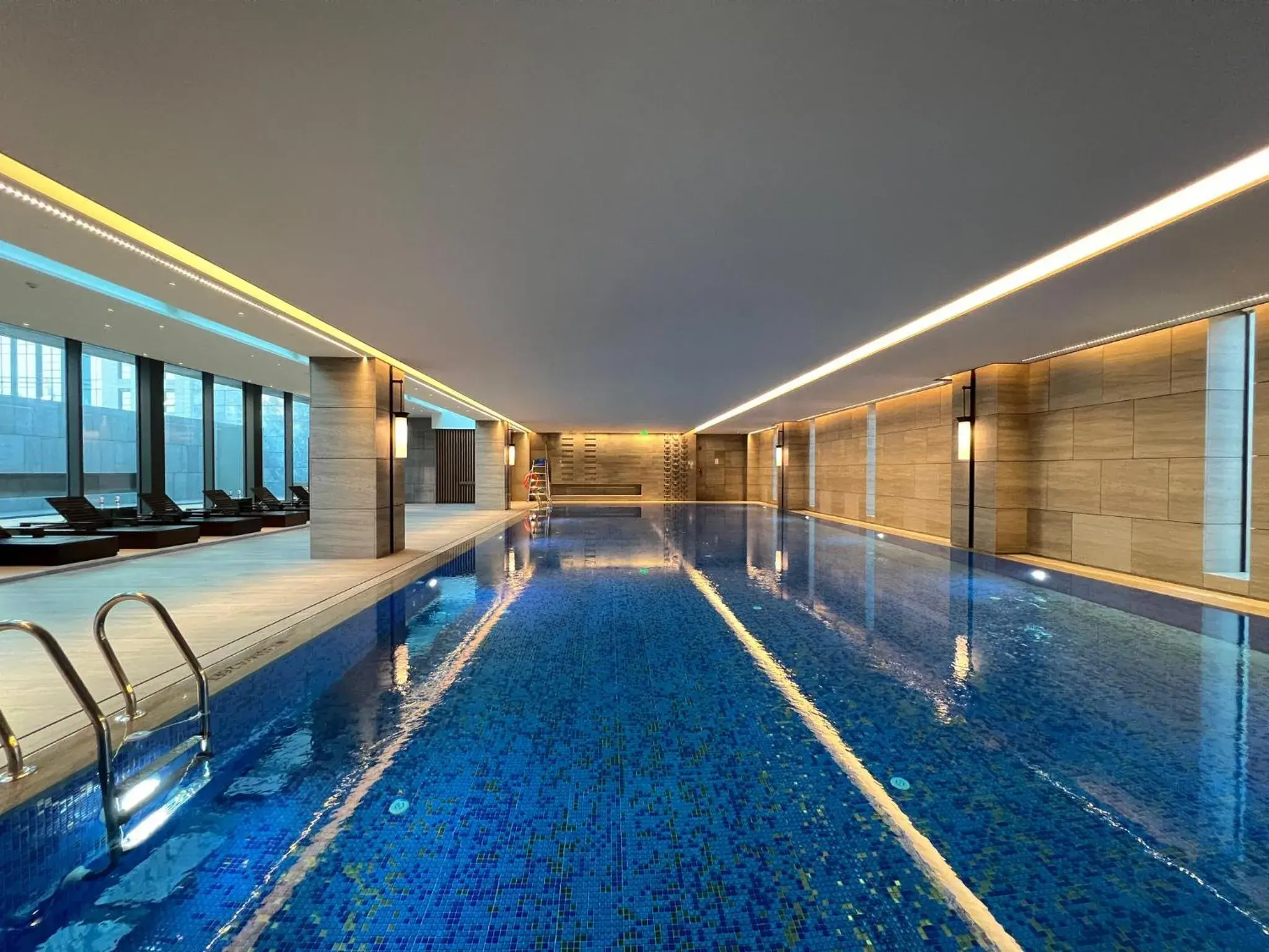 Swimming pool in InterContinental Xi'an Hi-Tech Zone Swimming pool in InterContinental Xi'an Hi-Tech Zone