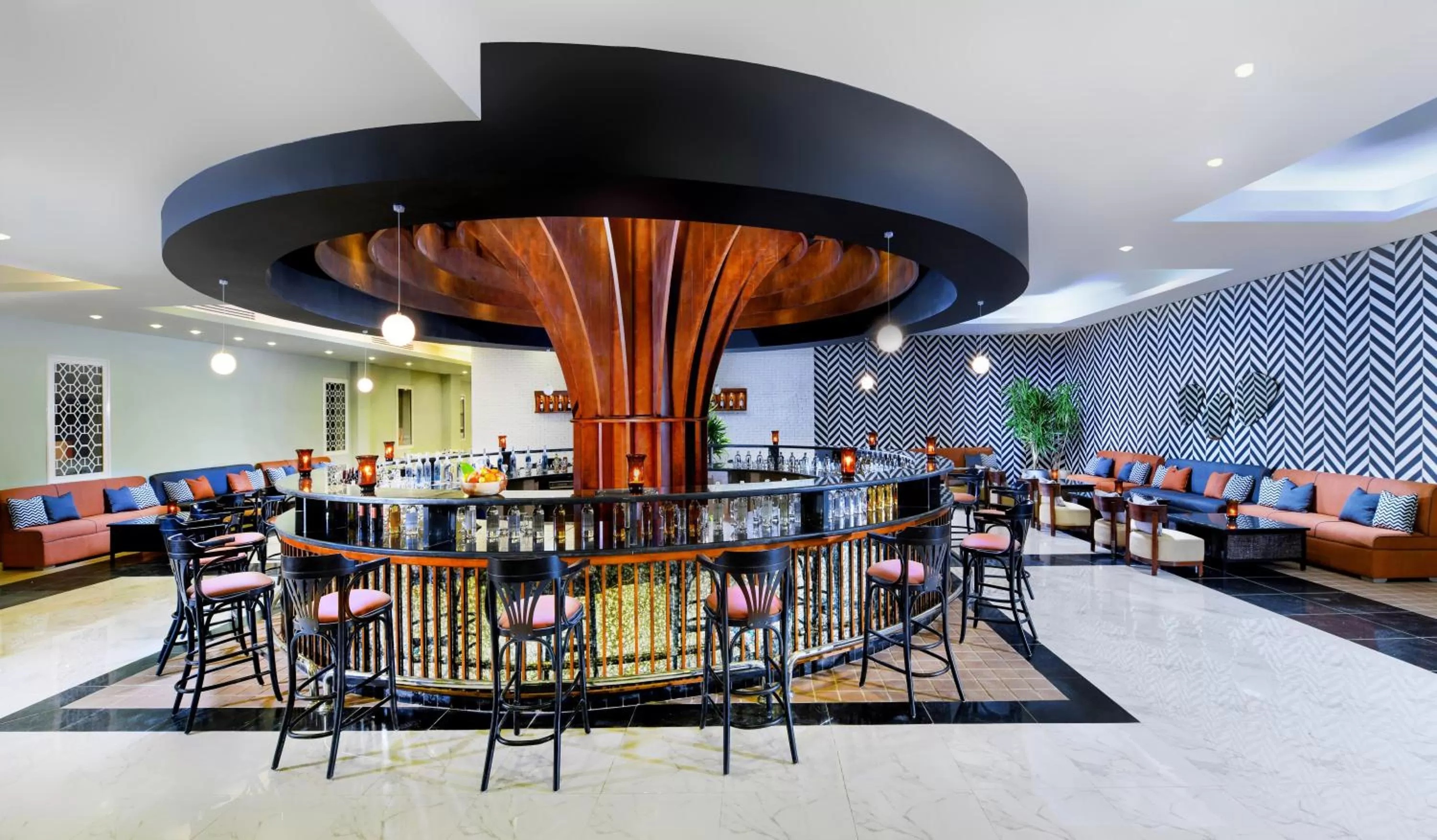 Lounge or bar in JAZ Soma Beach