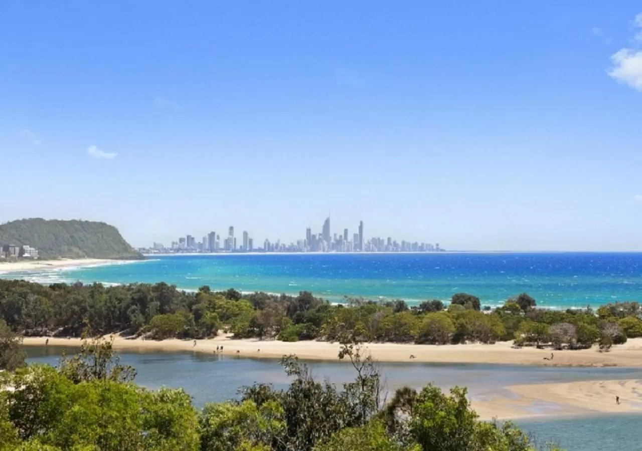 Sea view in The Hill Apartments Currumbin Beach